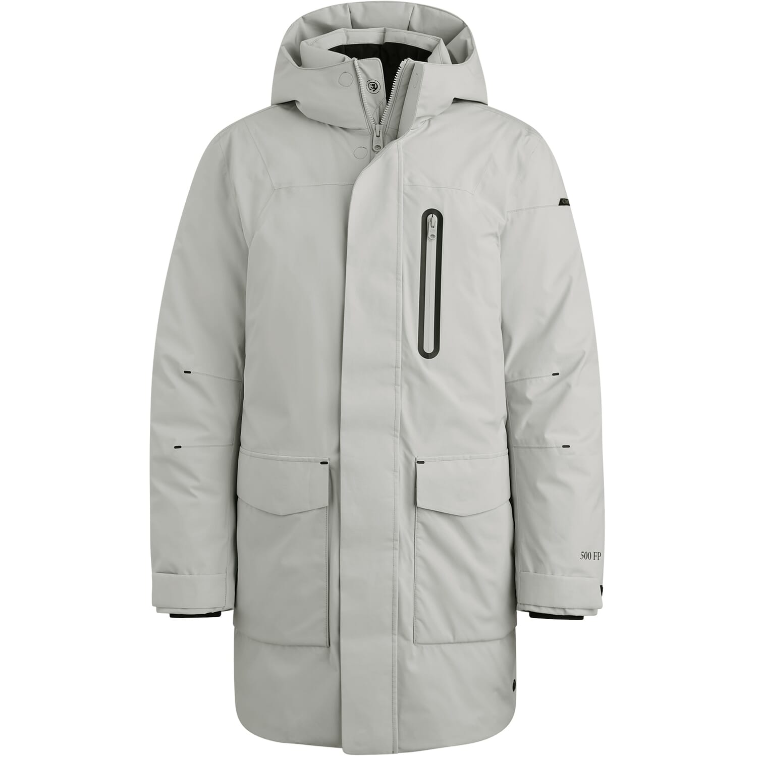 Cast Iron Parka Jas Ulti-Mech Lichtgrijs