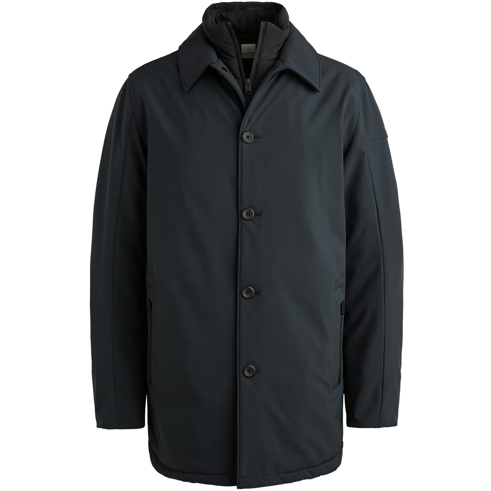 Cast Iron Softshell Jas Fuscler Lang Waterdicht Navy