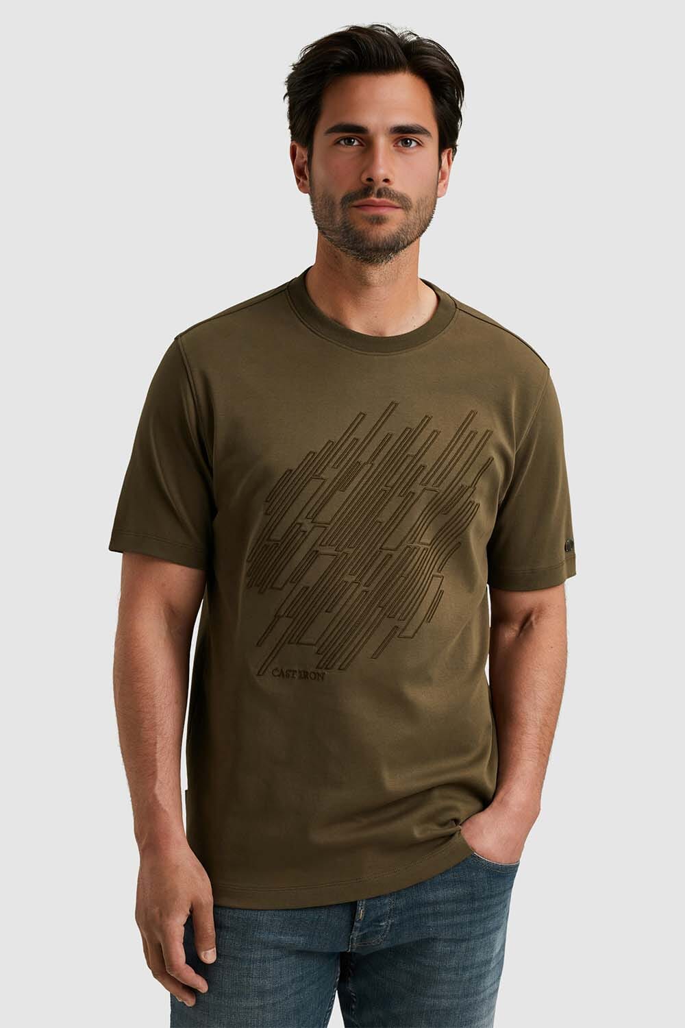 Cast Iron T-shirt Groen