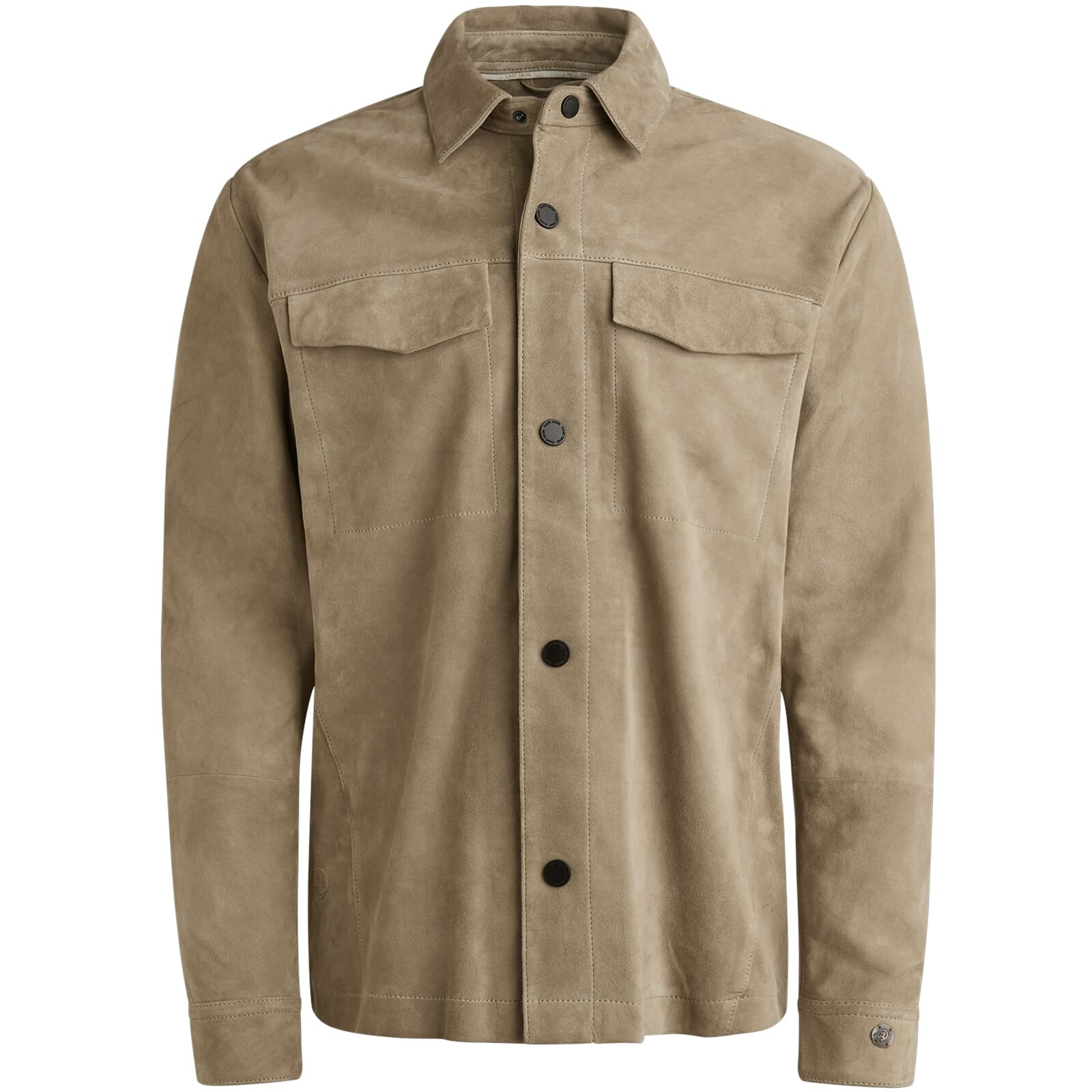 Cast Iron Overhemd Shirt Beige