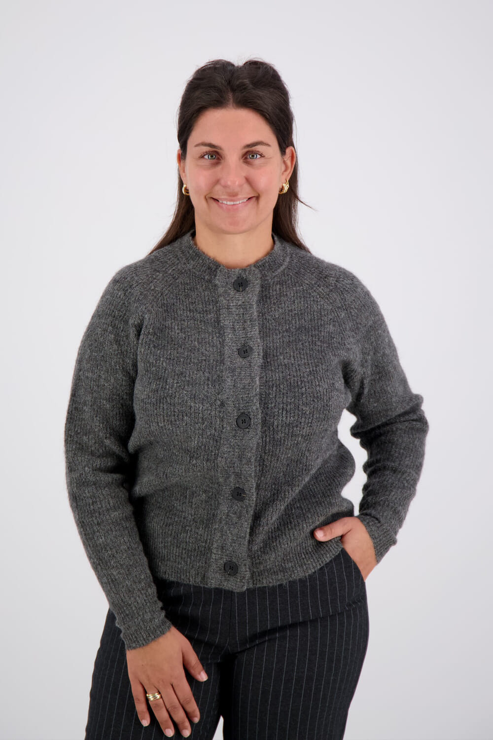 Vive La Femme Vest Novi Grijs