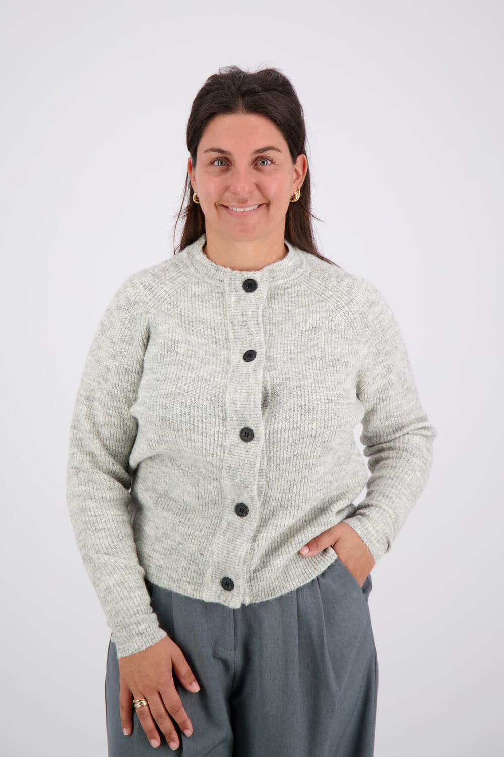 Vive La Femme Vest Novi Grijs