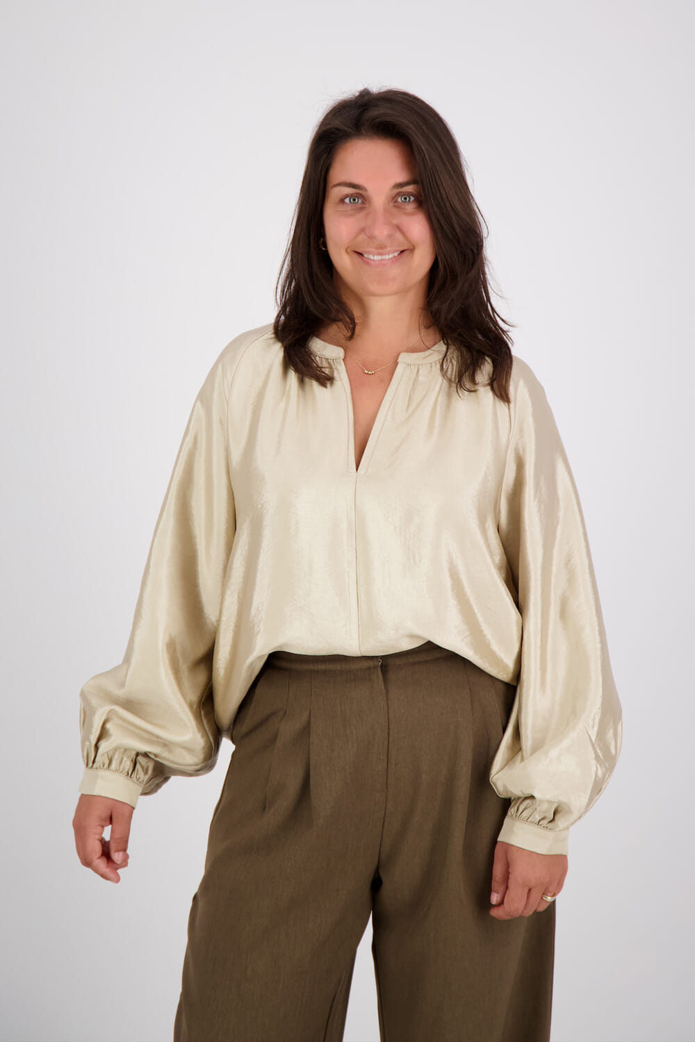 Vive La Femme Tess blouse Beige