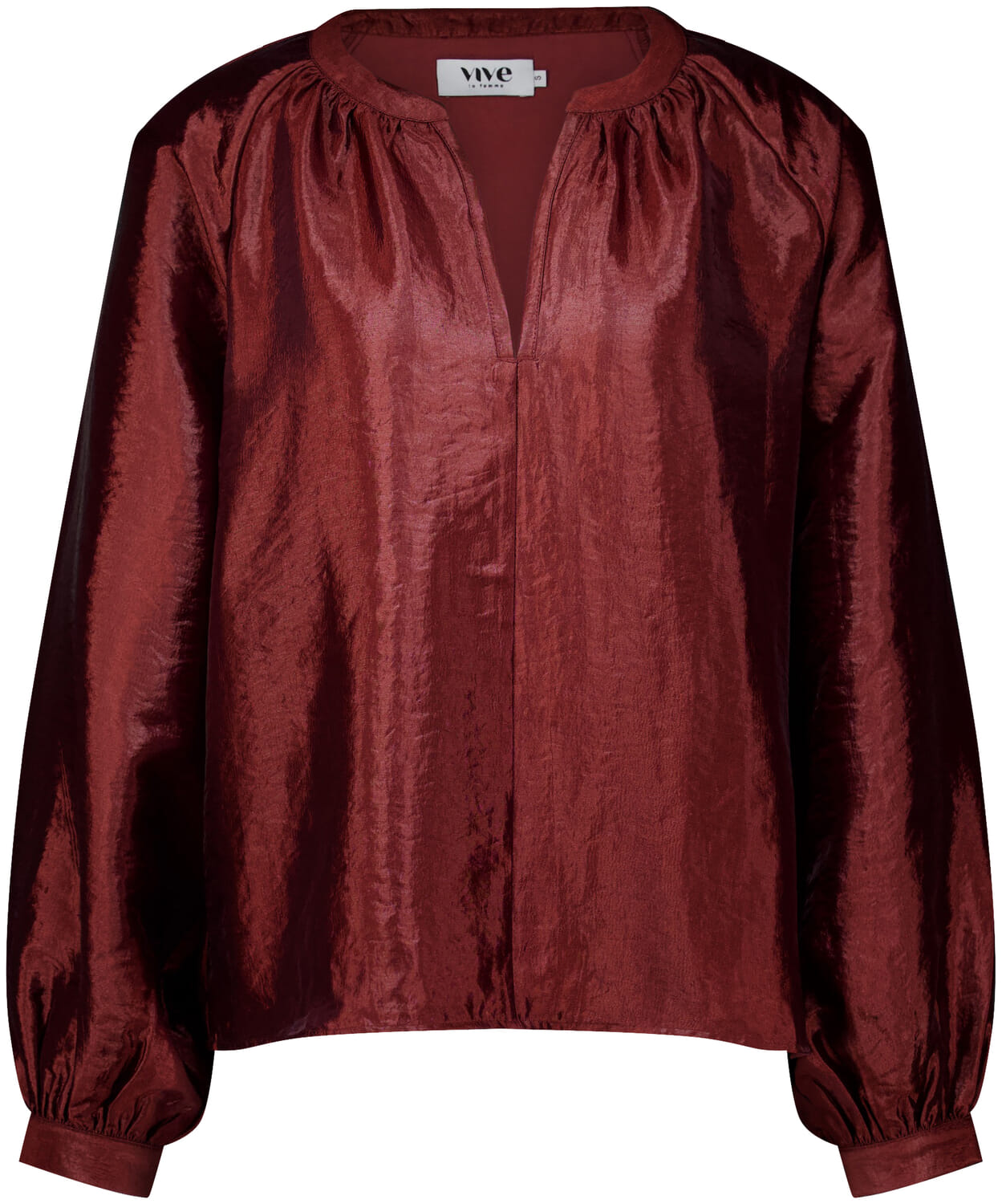 Vive La Femme Tess blouse Rood