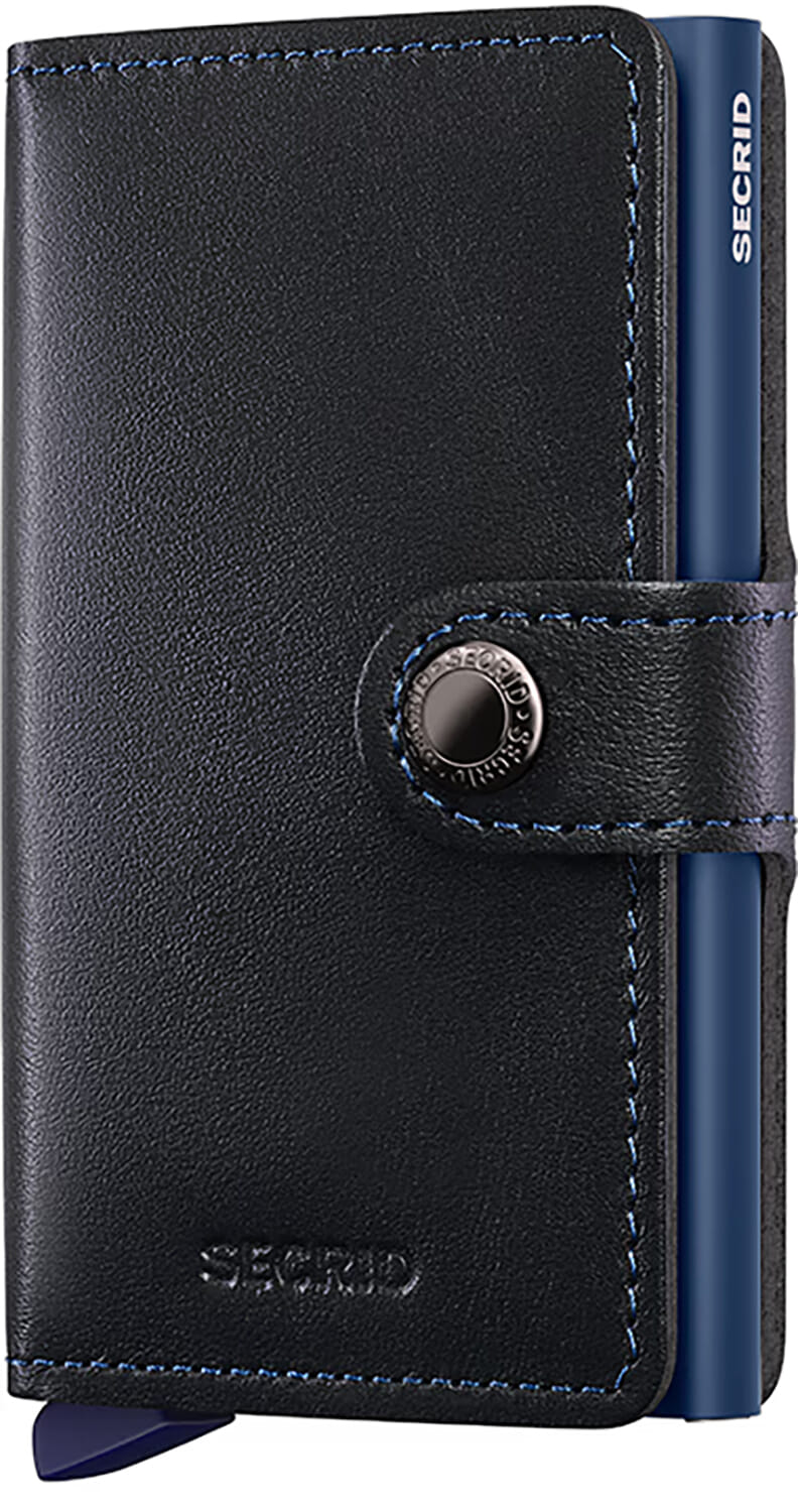 Secrid Miniwallet Original Black-Navy Zwart