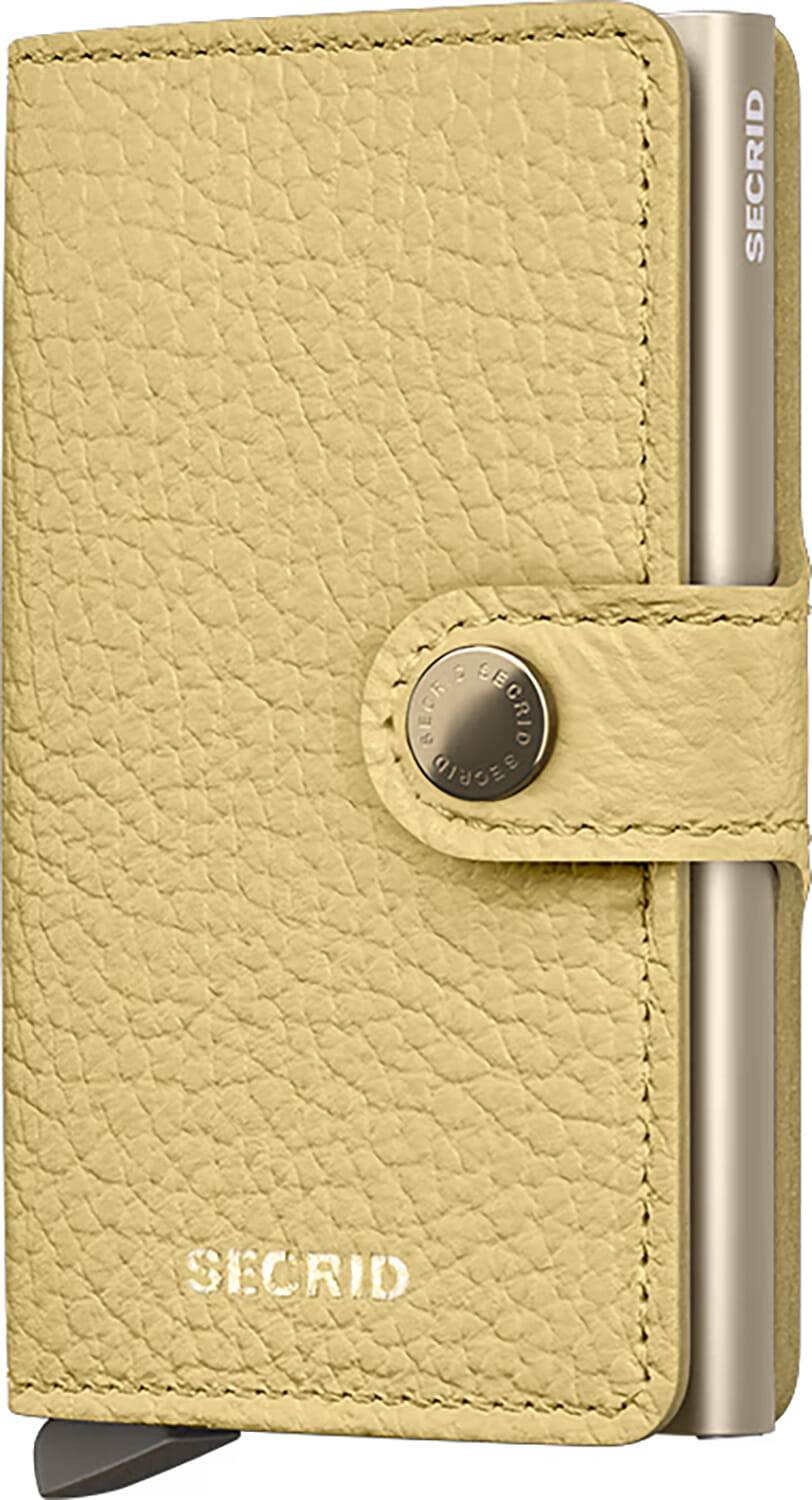 Secrid Miniwallet Pebble Butter Yellow Geel