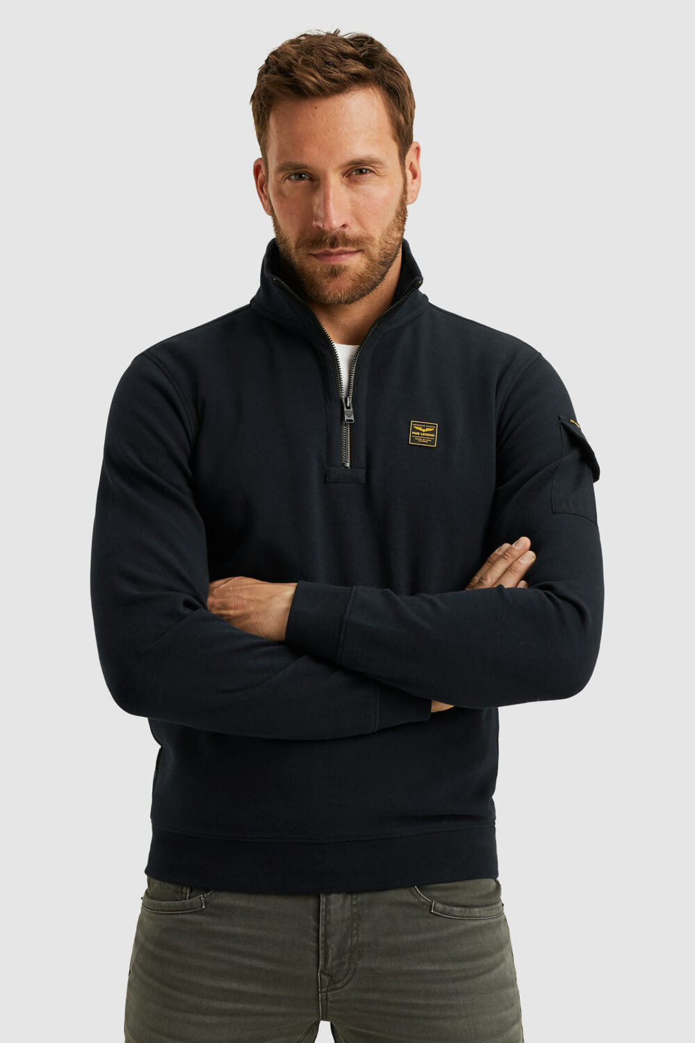 Pme Legend Trui Interlock Blauw