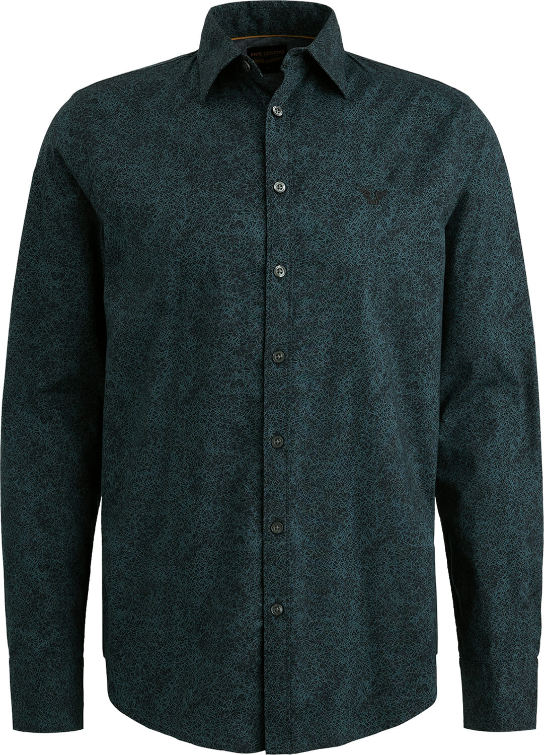Pme Legend Overhemd Print Blauw