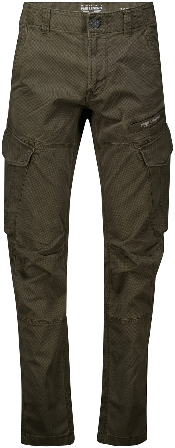 Pme Legend Cargobroek Nordrop Allover Print Grijs