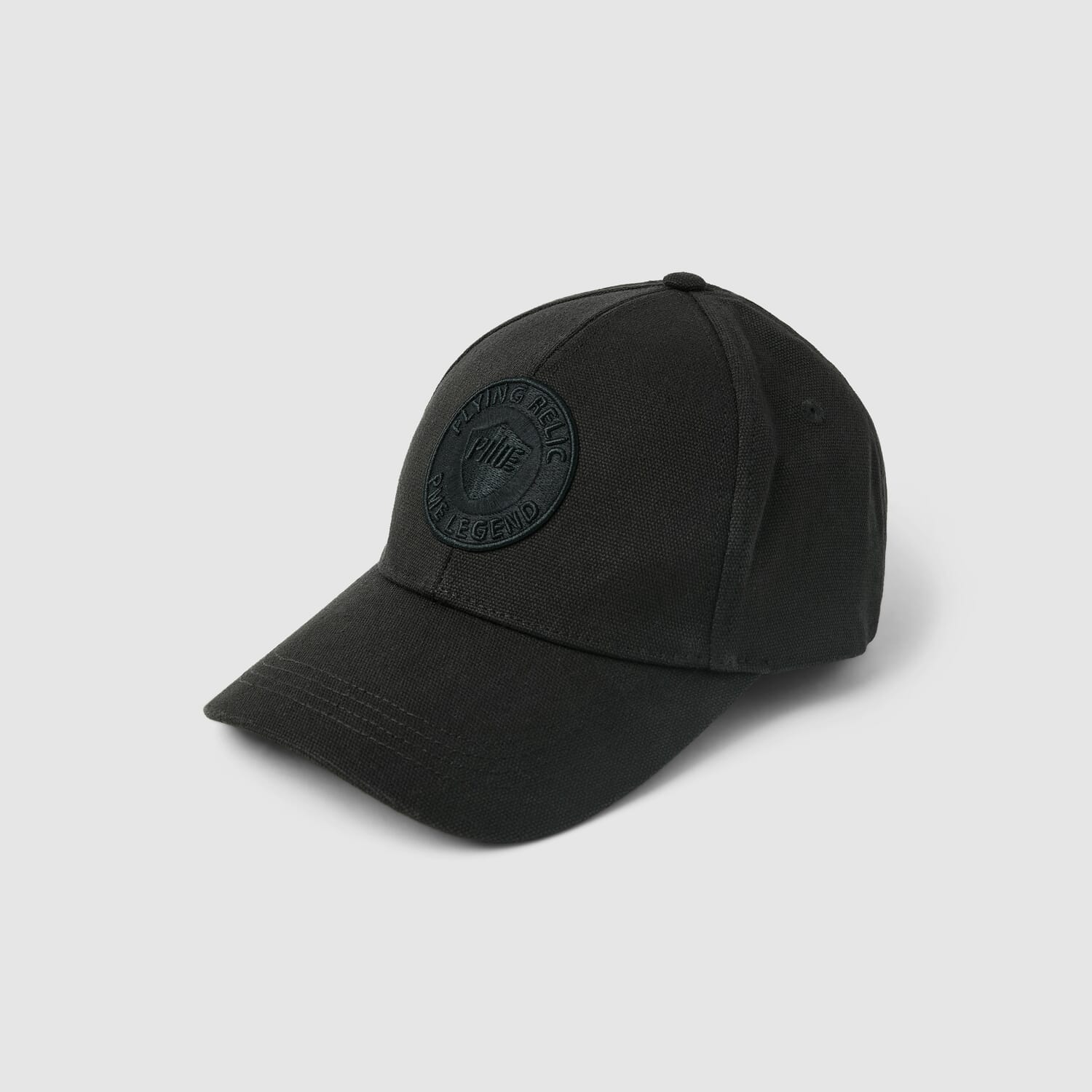Pme Legend Cap Washed canvas Zwart