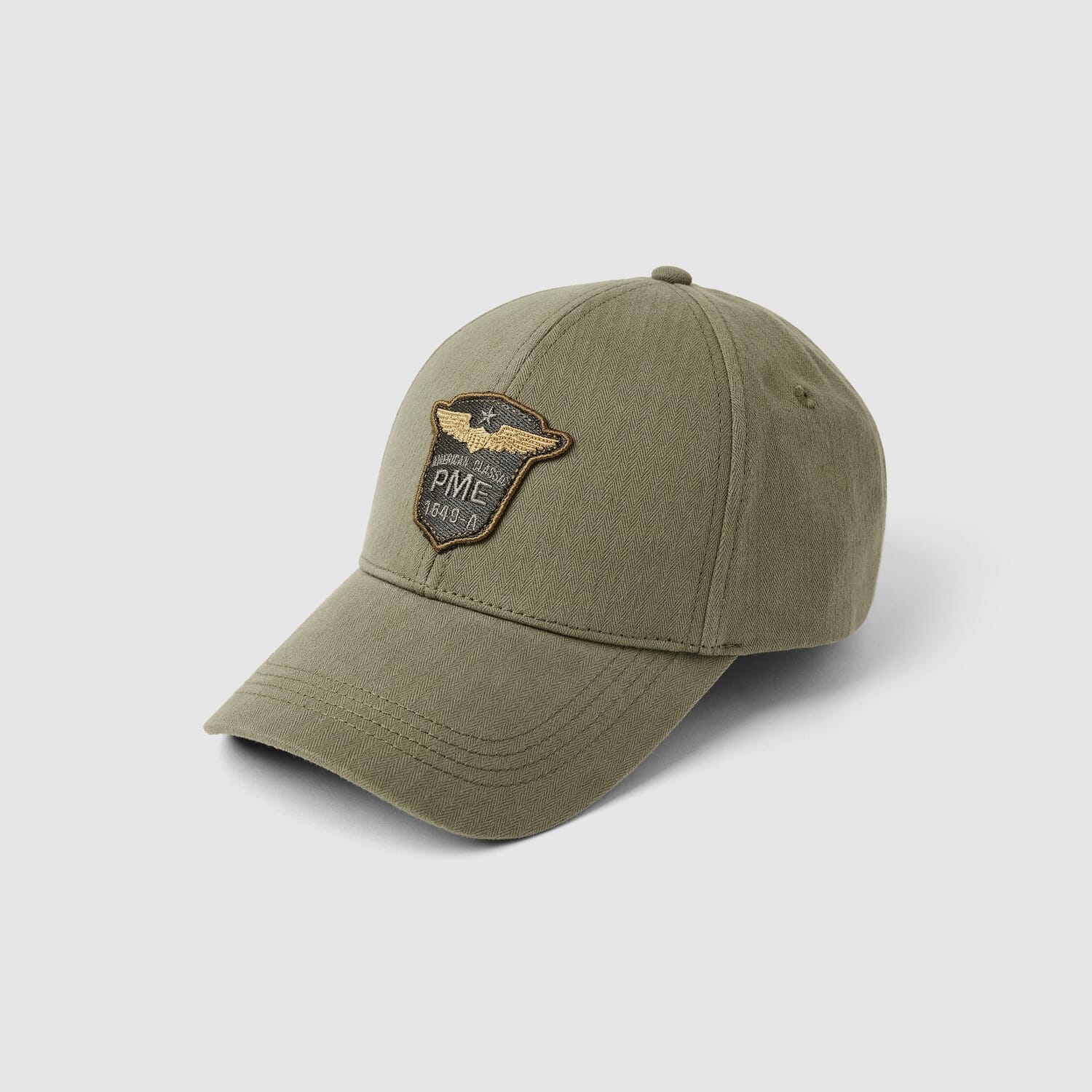 Pme Legend Cap with badges Grijs