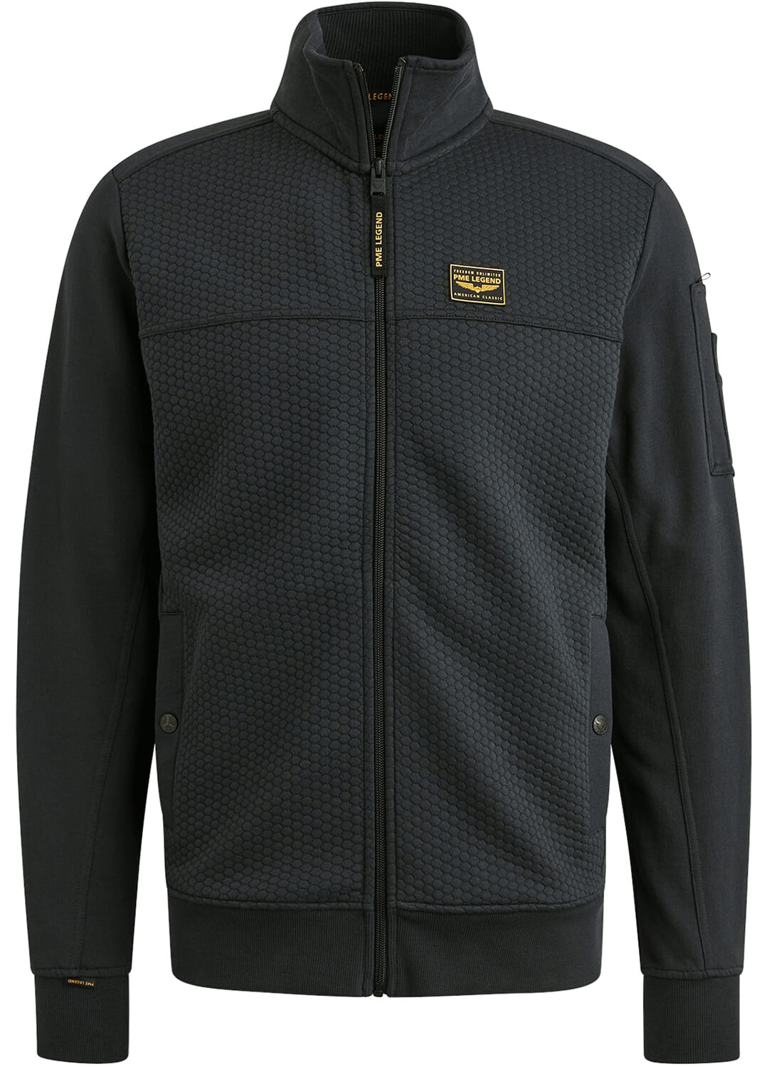Pme Legend Sweatvest Interlock Blauw