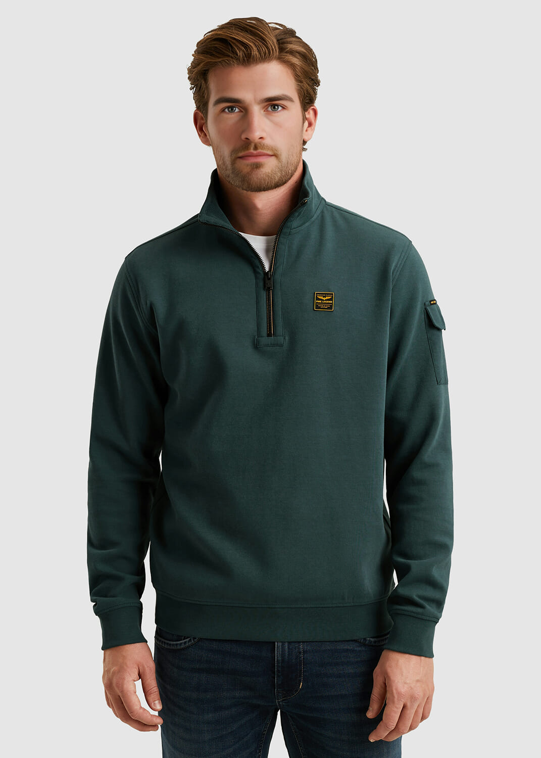 Pme Legend Trui Interlock Blauw