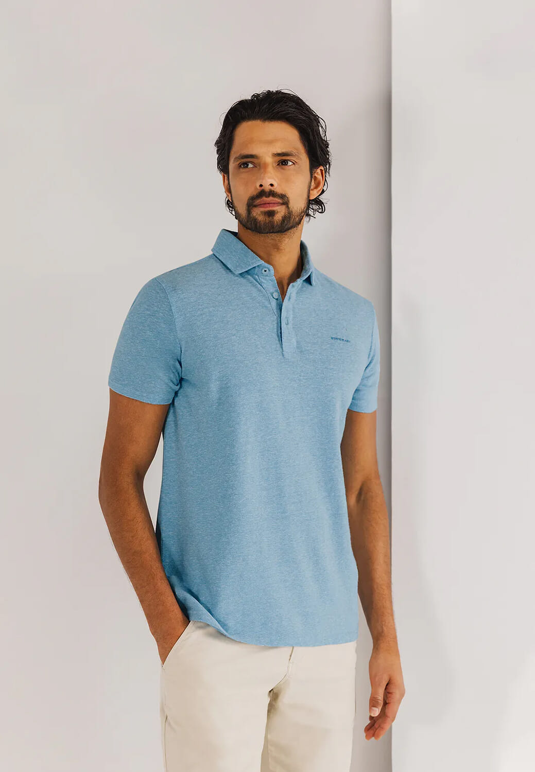 State Of Art Poloshirt Blauw