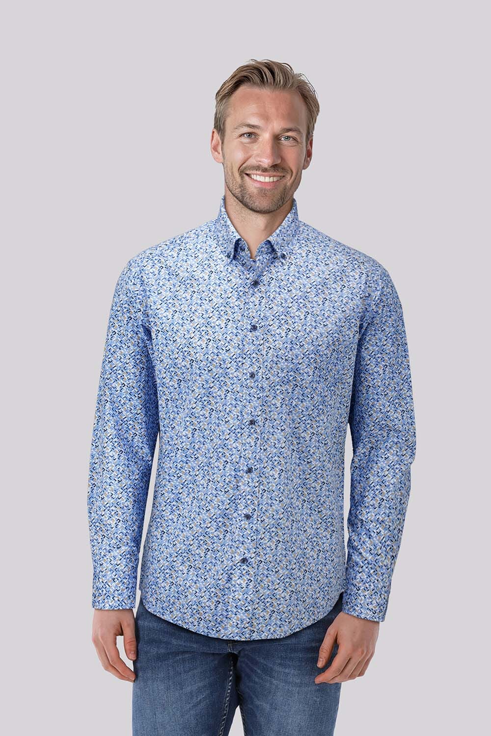 Bomont Overhemd Blauw