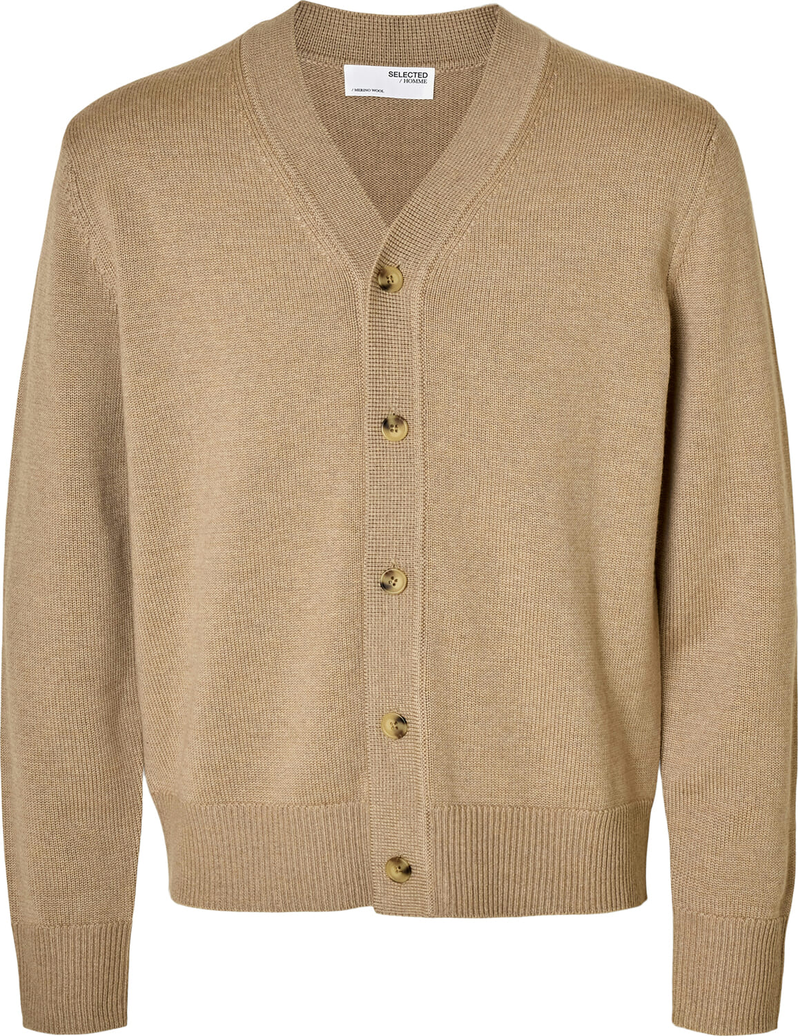 Selected Homme Vest Tray Beige