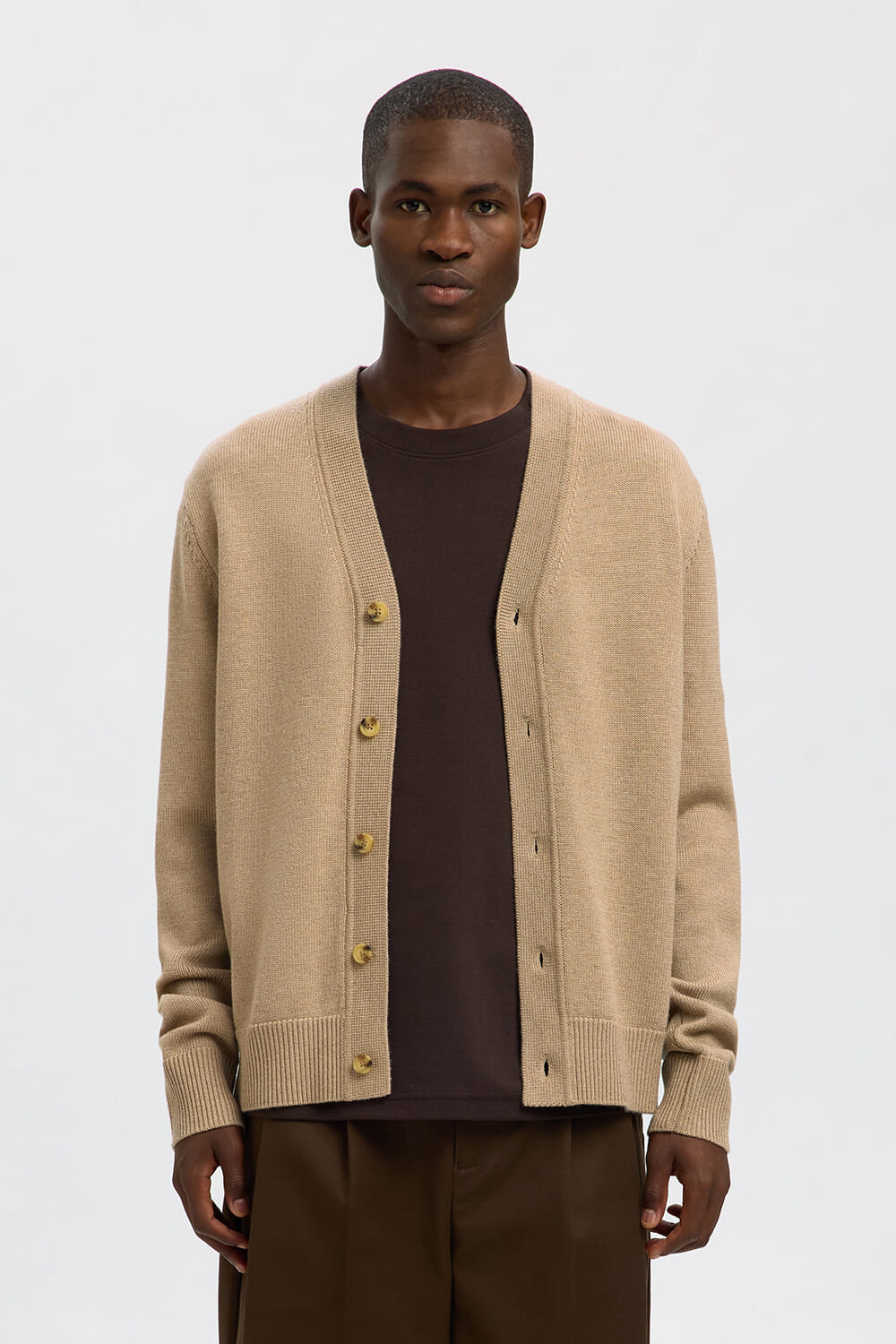 Selected Homme Vest Tray Beige