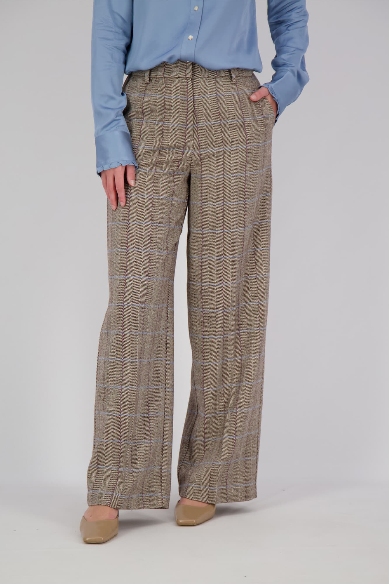 Vila Pantalon Celin Beige
