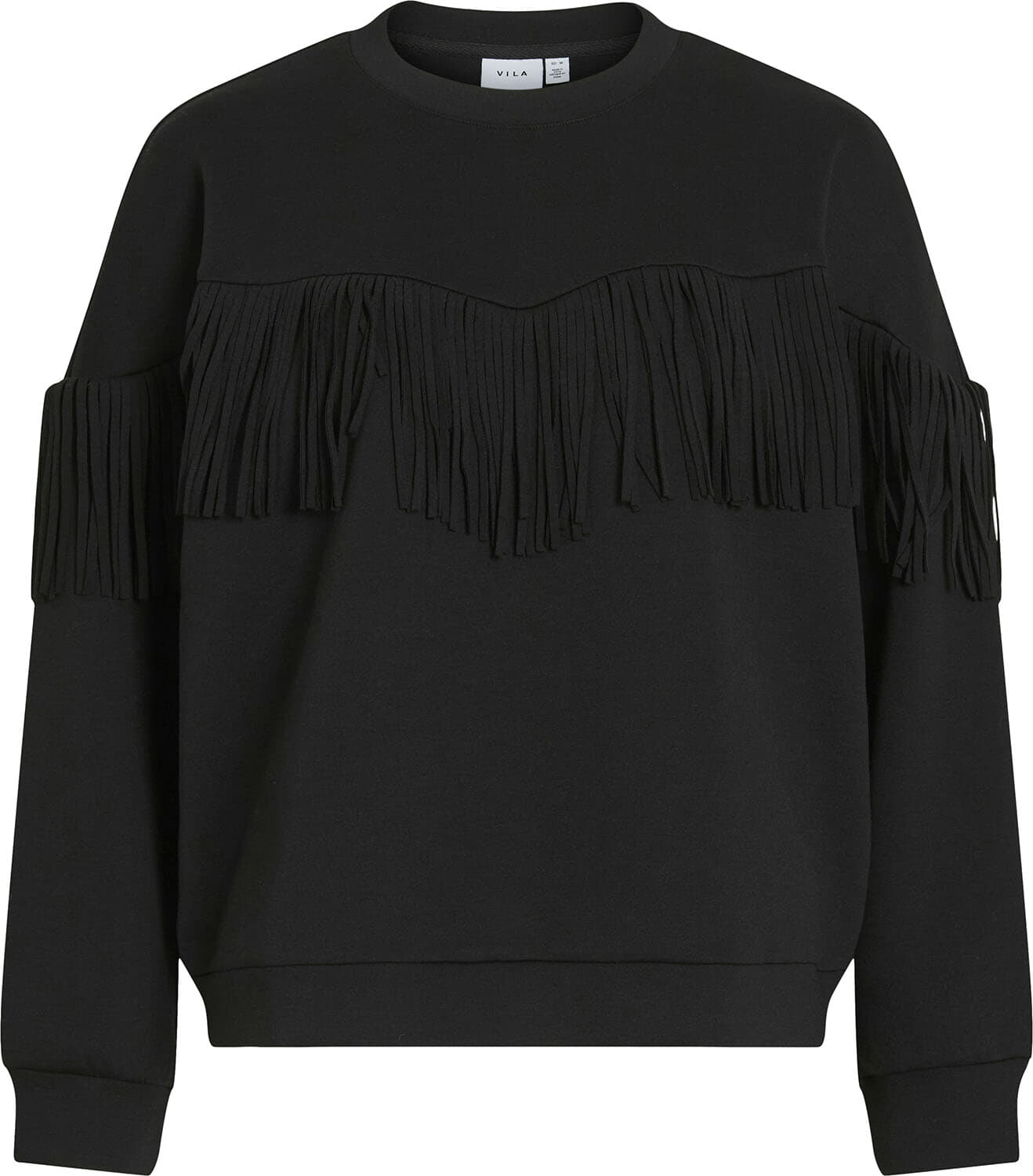 Vila Sweater Reflect Zwart