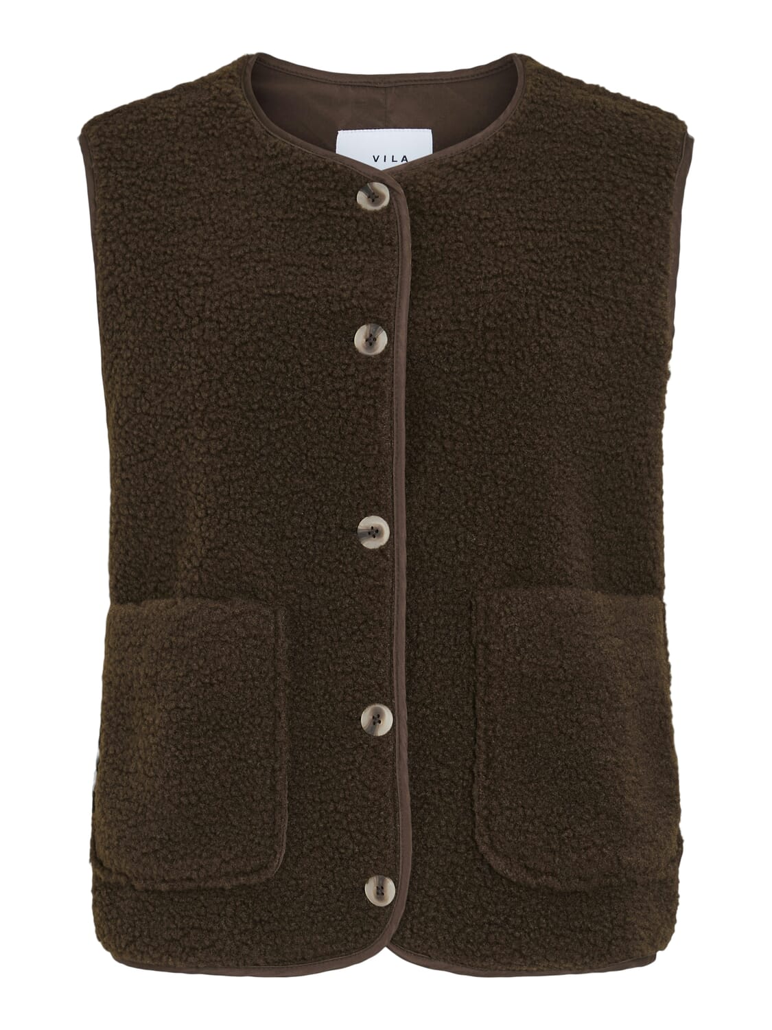 Vila Teddy Vest Ada Bruin