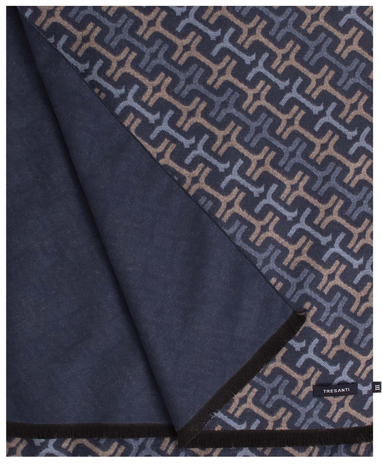 Tresanti Sjaal Fosco  Blauw