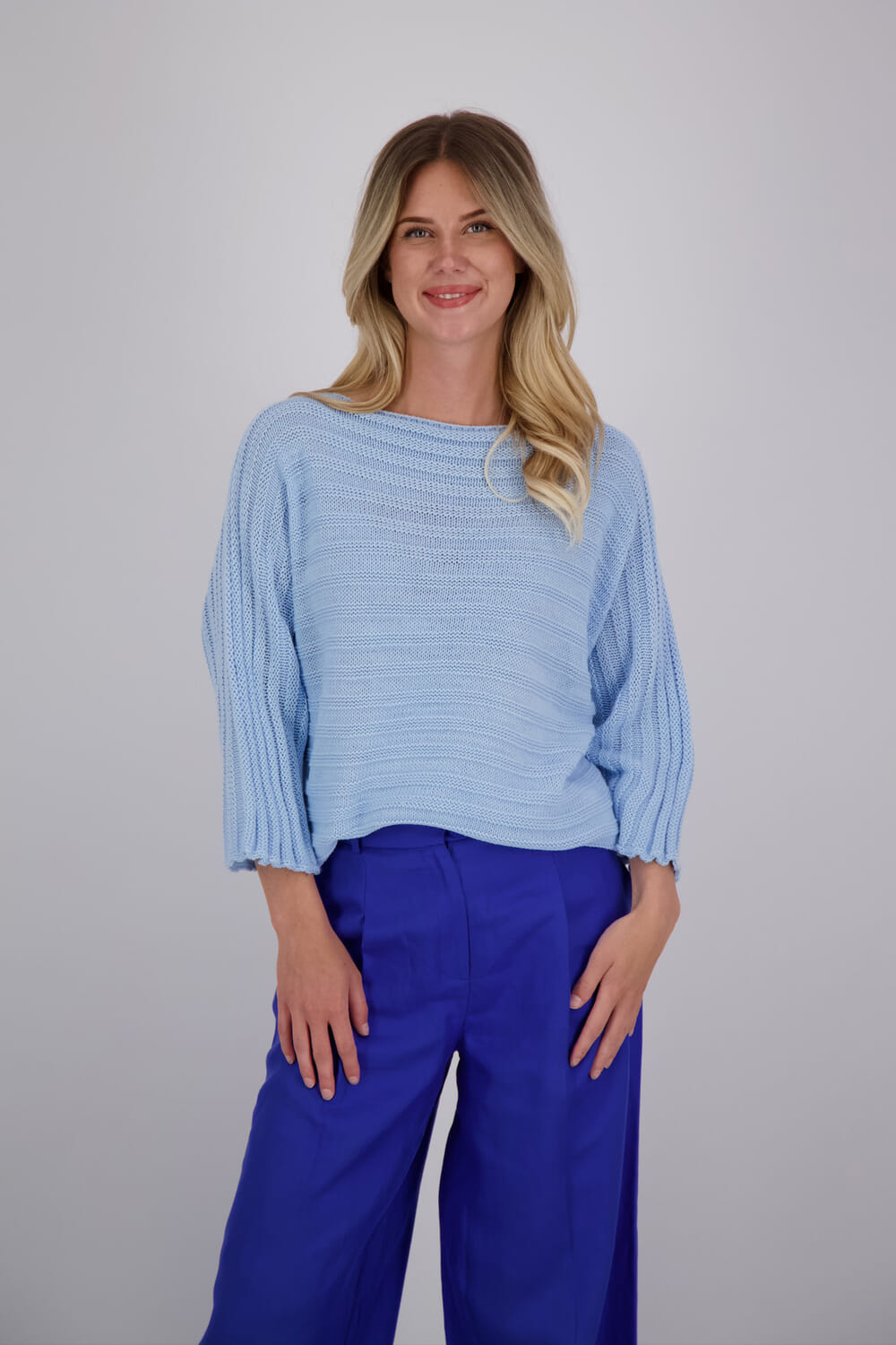 Sorbet Trui Sandrinia Blauw