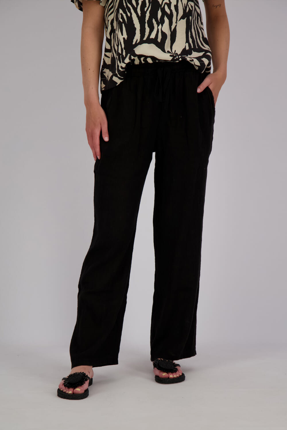 Sorbet Pantalon Fontanelle Zwart