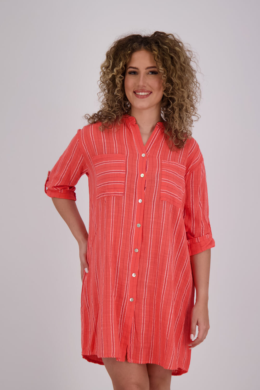 Sorbet Jurk Alexa Oranje