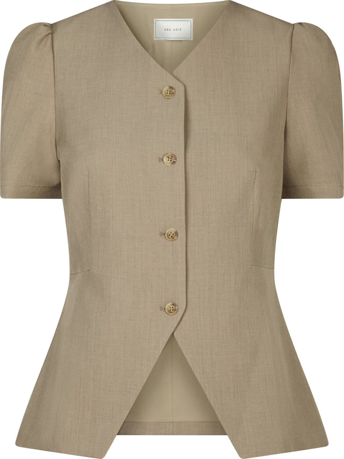 Neo Noir jules structure blouse Bruin