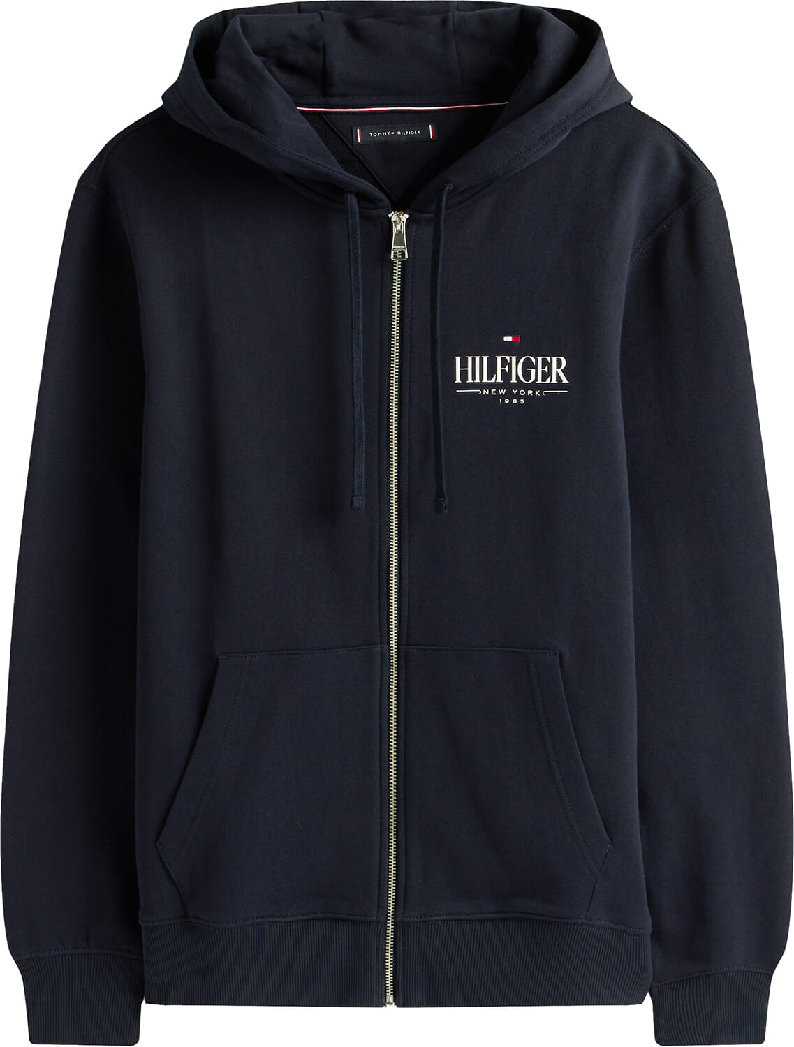 Tommy Hilfiger Sweatvest Hilfiger Stacked Blauw