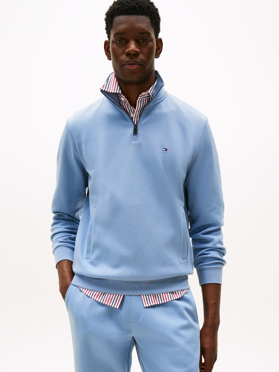 Tommy Hilfiger Sweater Intechnn Blauw