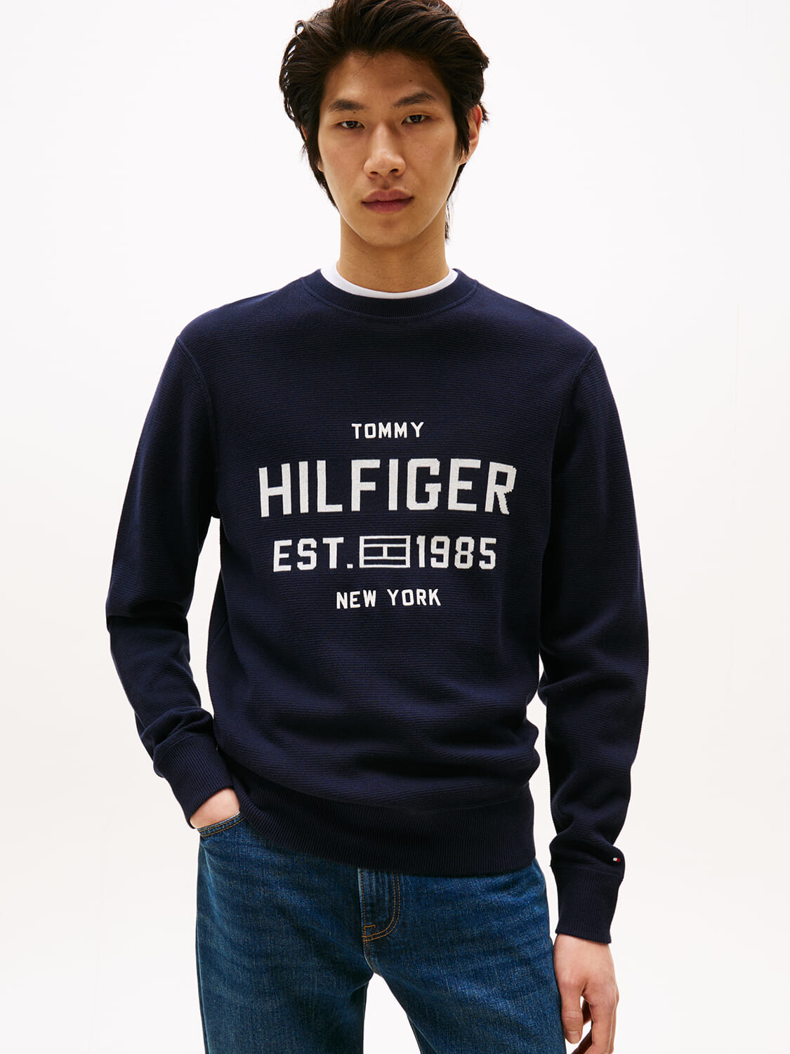 Tommy Hilfiger Trui Athleisure Blauw