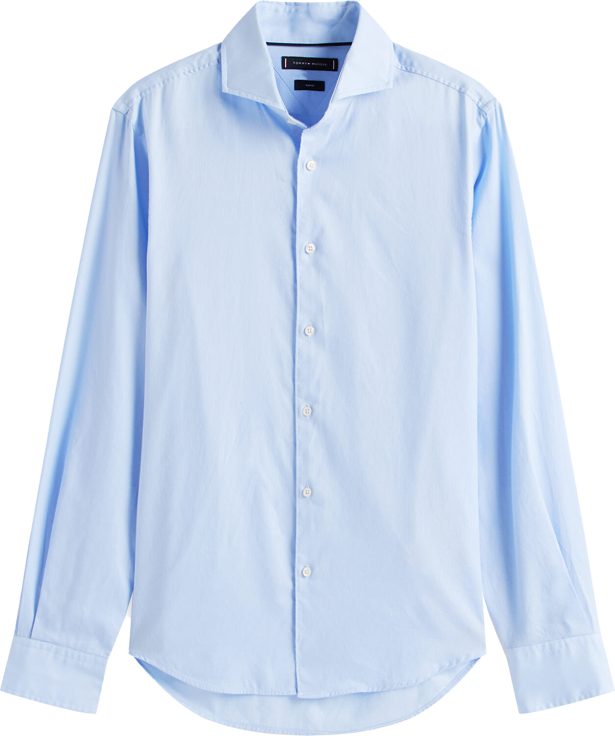 Tommy Hilfiger Overhemd Royal Oxford Blauw