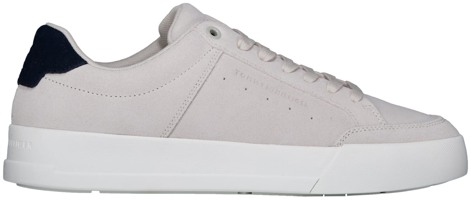 Tommy Hilfiger th court summer suede Grijs