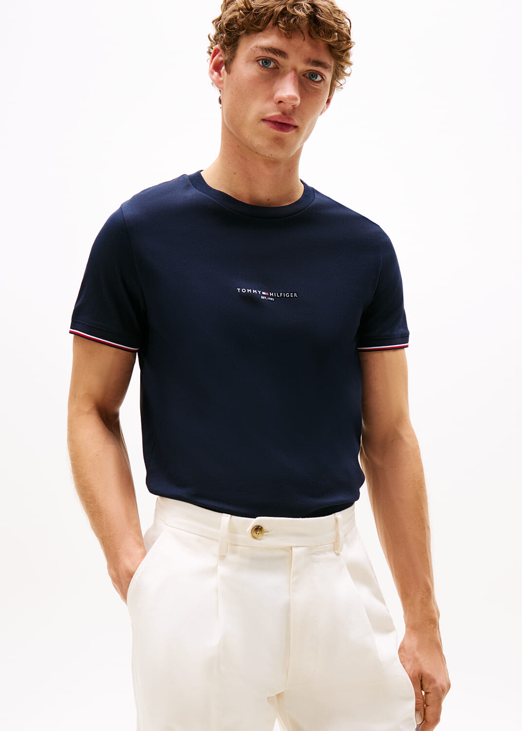 Tommy Hilfiger T-shirt tommy Logo Blauw