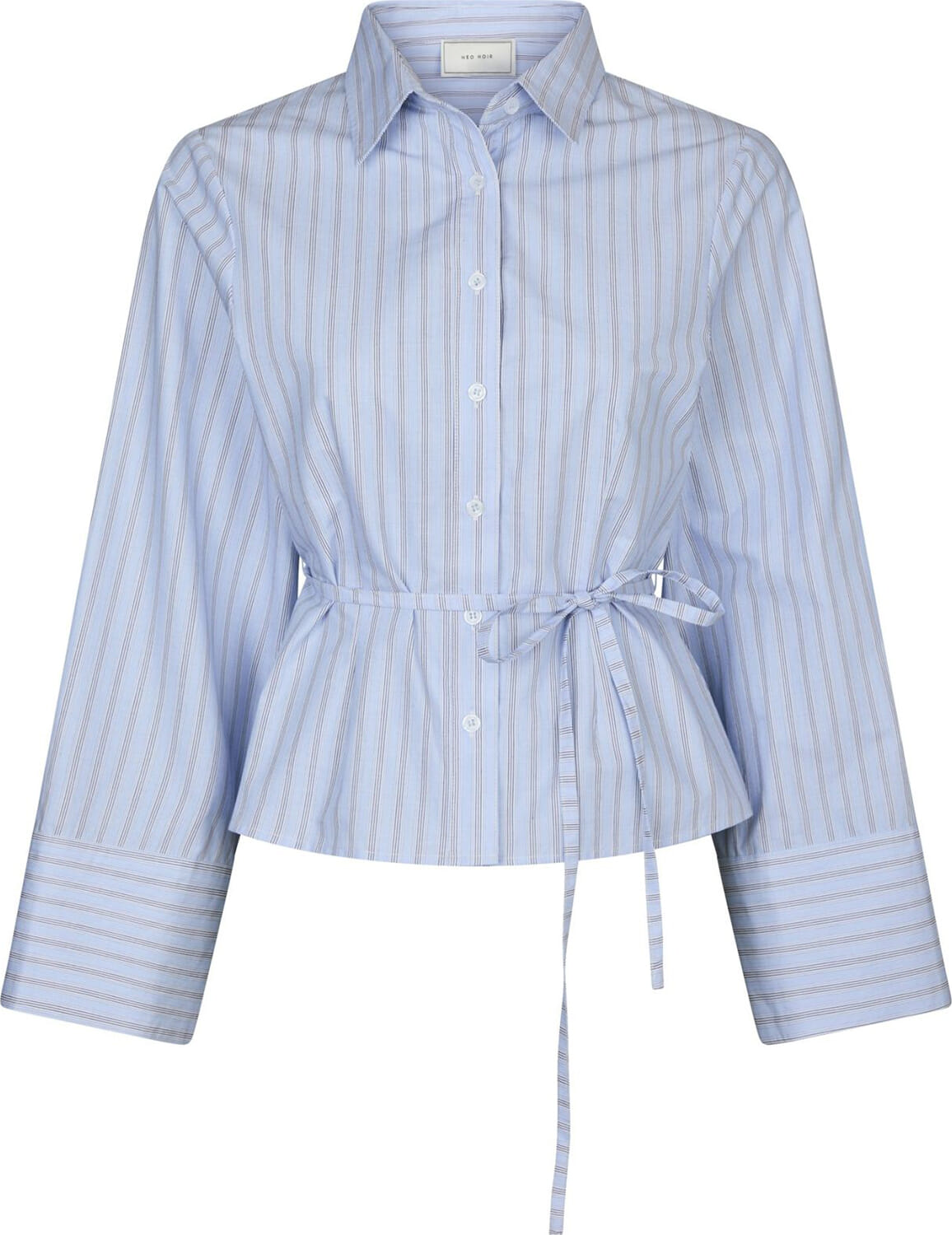 Neo Noir Blouse Clarida Stripe Blauw