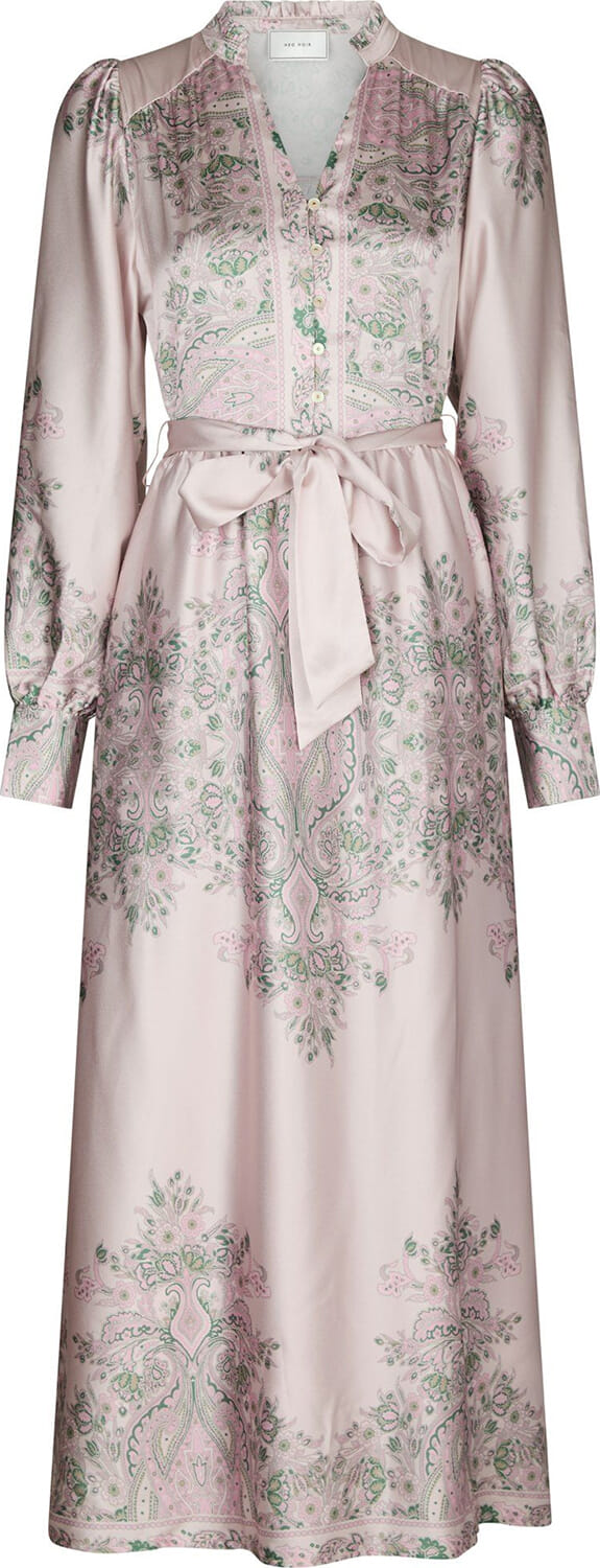 Neo Noir Jurk Nova Paisley Roze