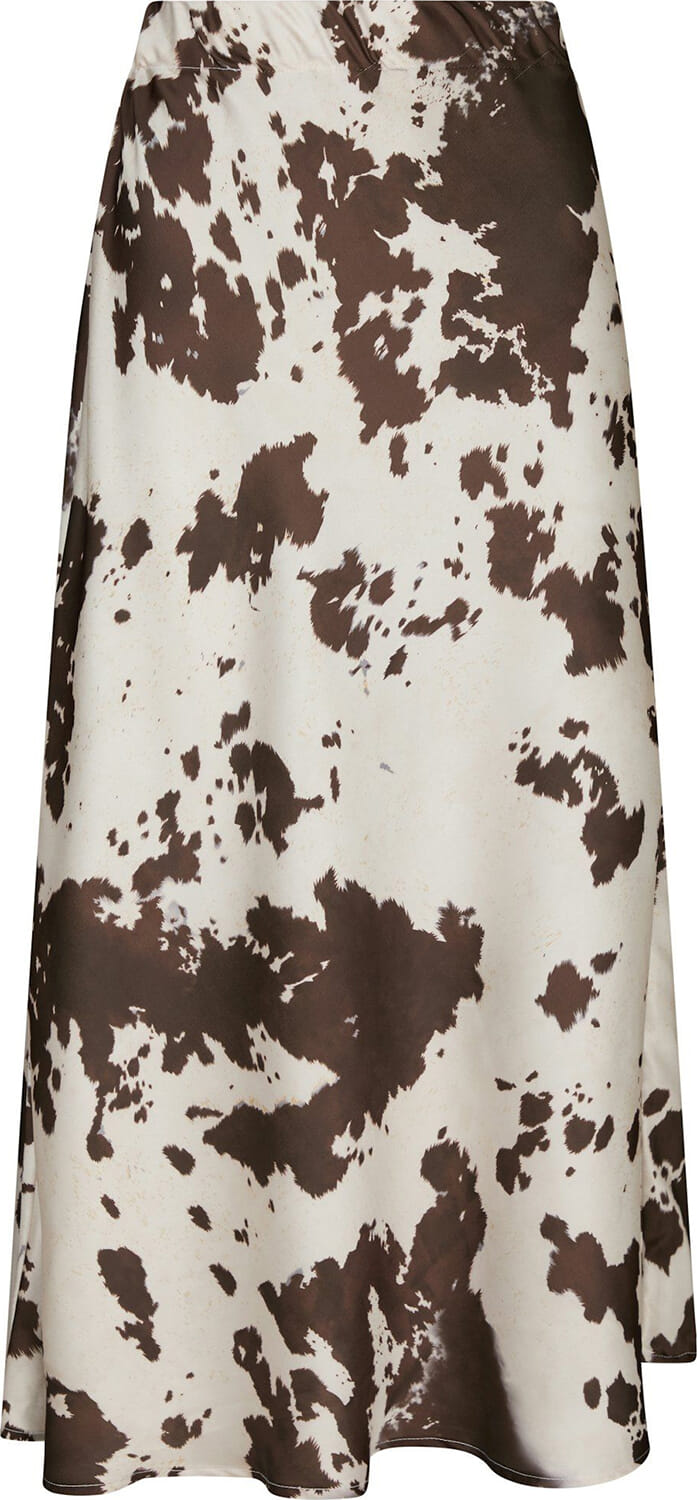 Neo Noir Rok Viso Cow Print Bruin