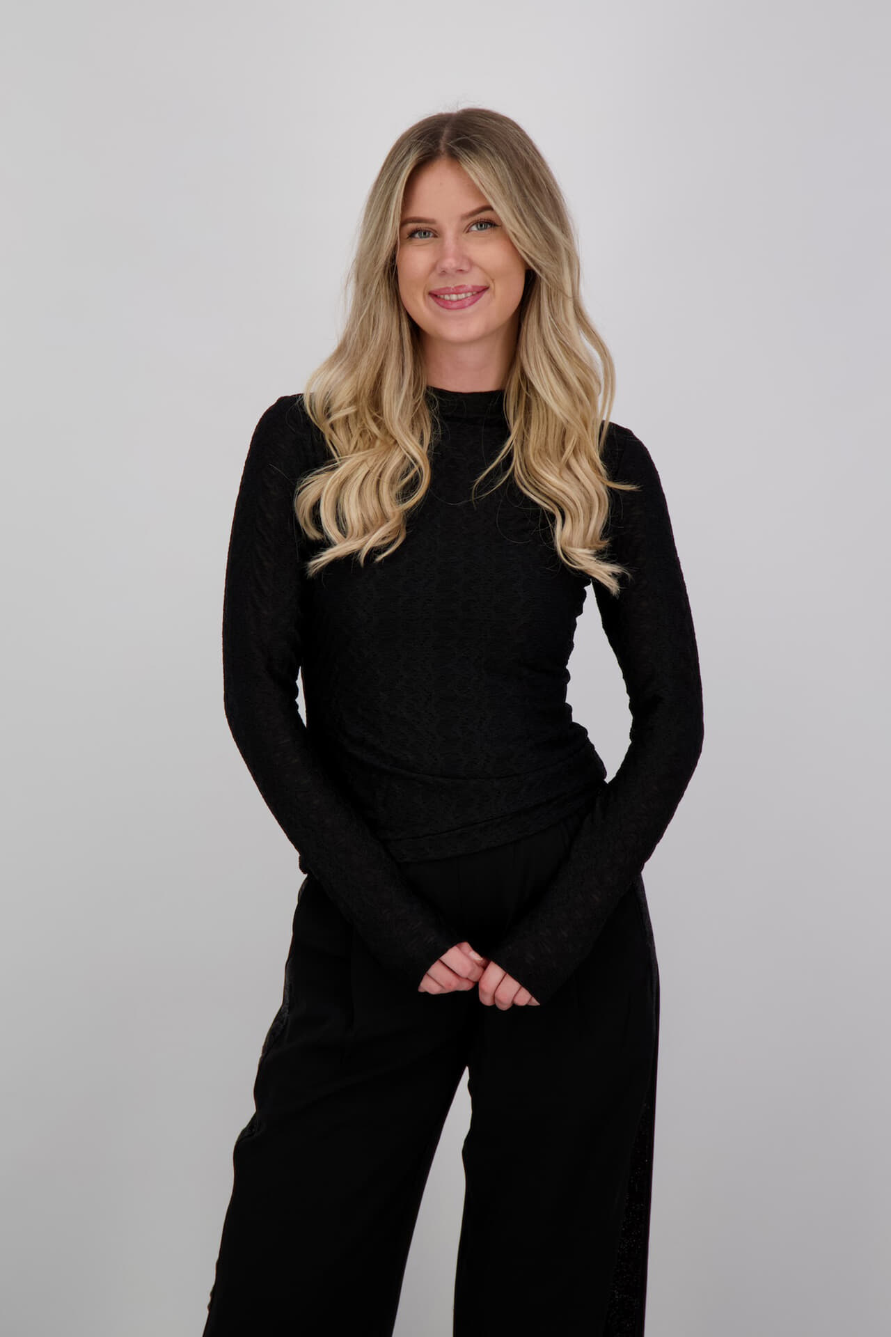 Vila Blouse Sagara Zwart