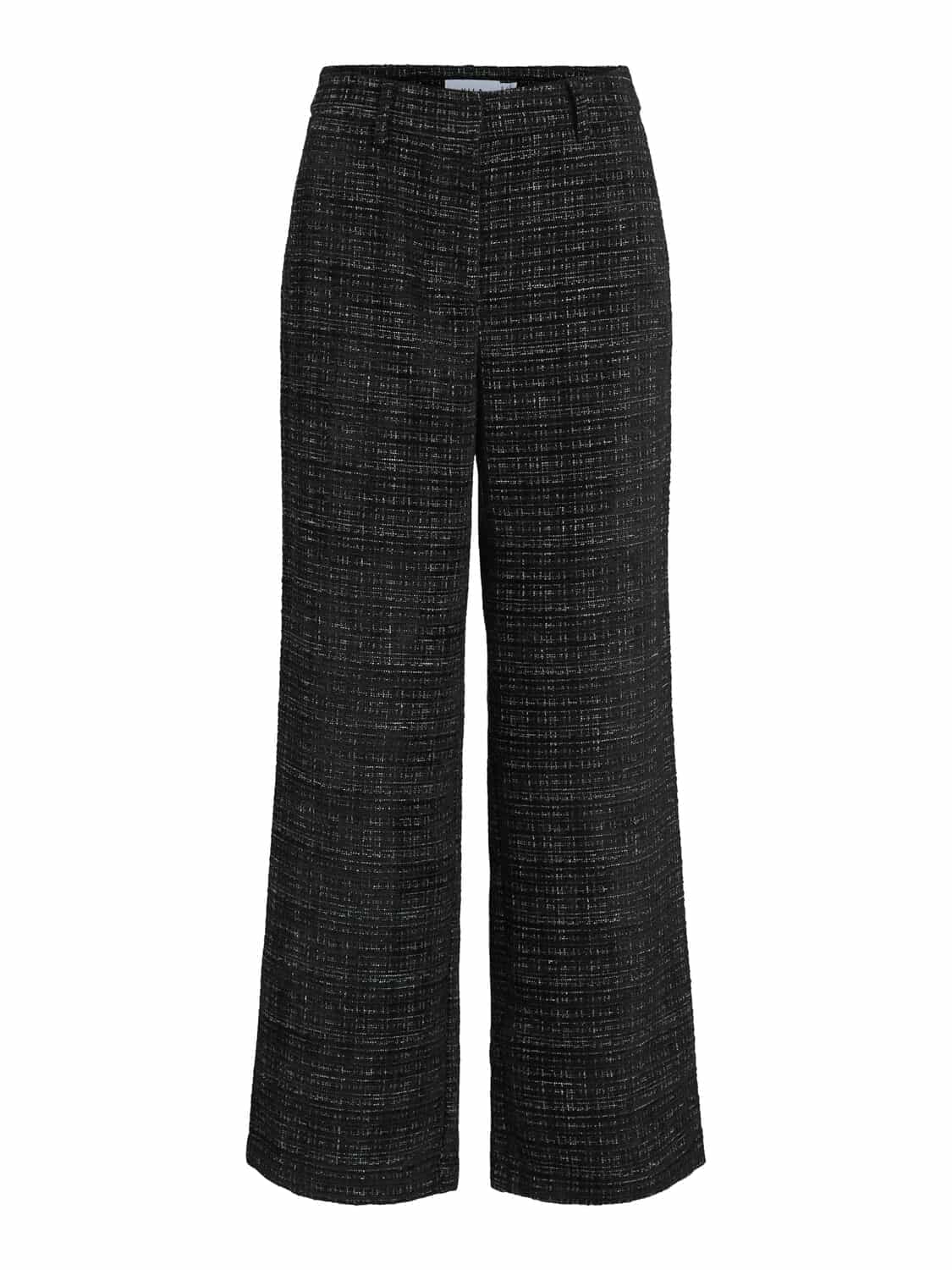 Vila Pantalon Tulira Zwart