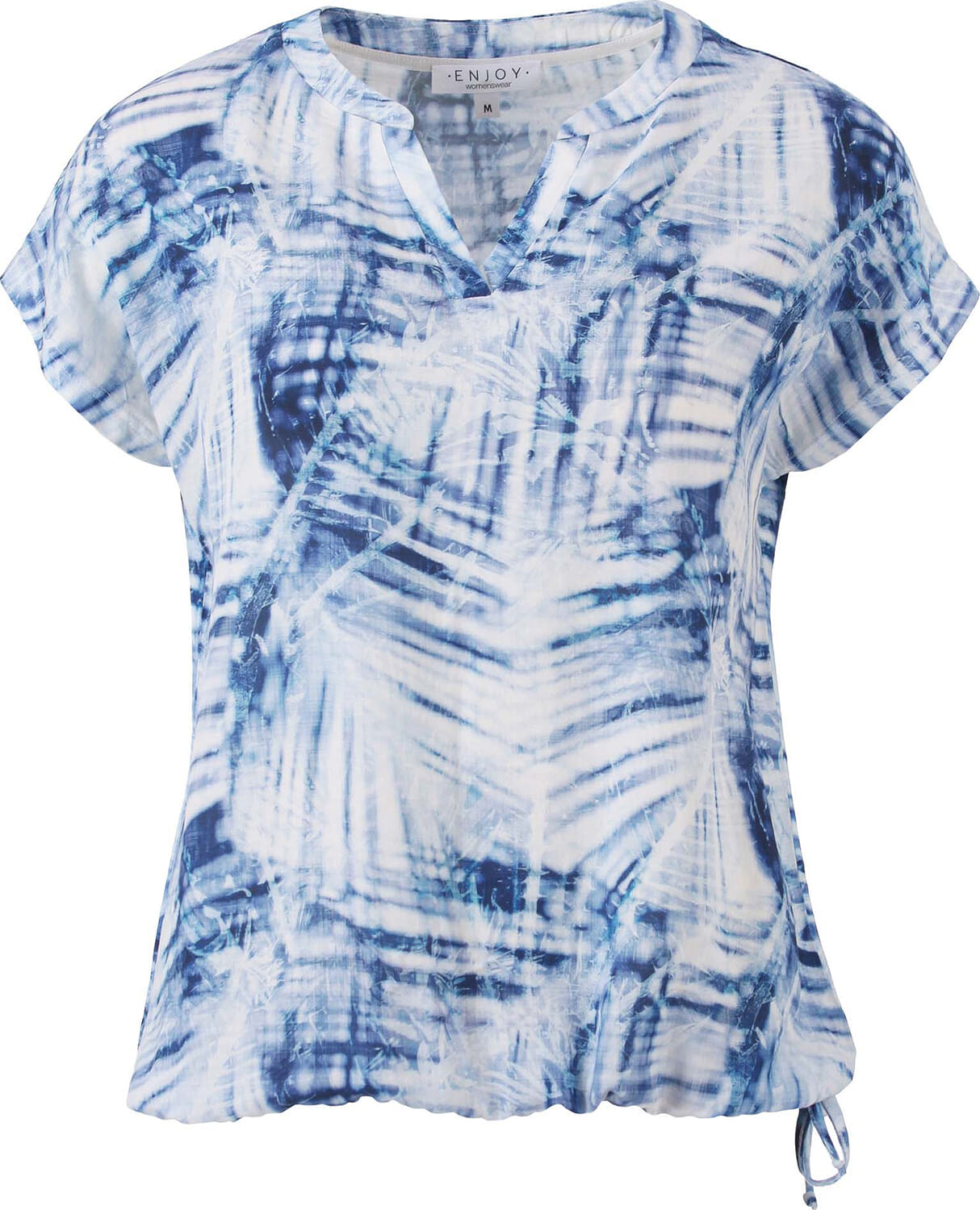 Enjoy Top k. batik Blauw