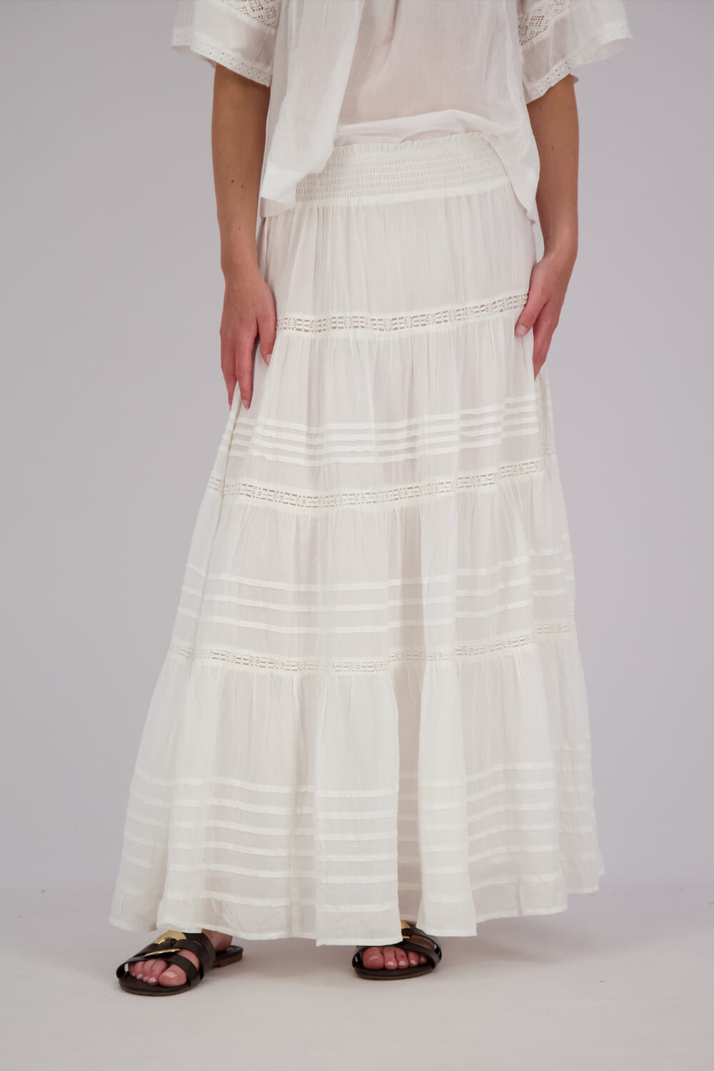 Neo Noir Rok Felicia s Voile Wit