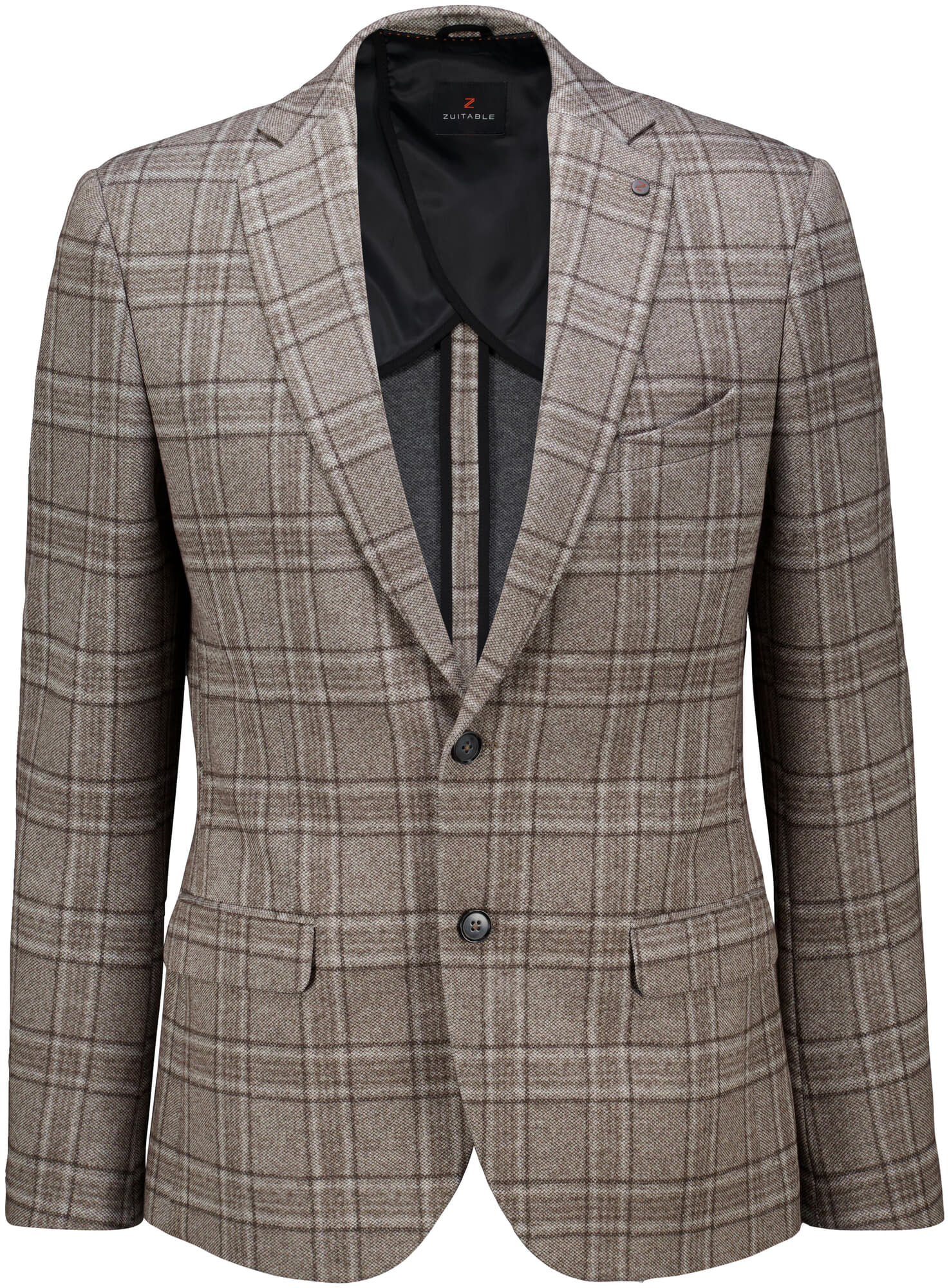 Zuitable Blazer Dinick Check Beige