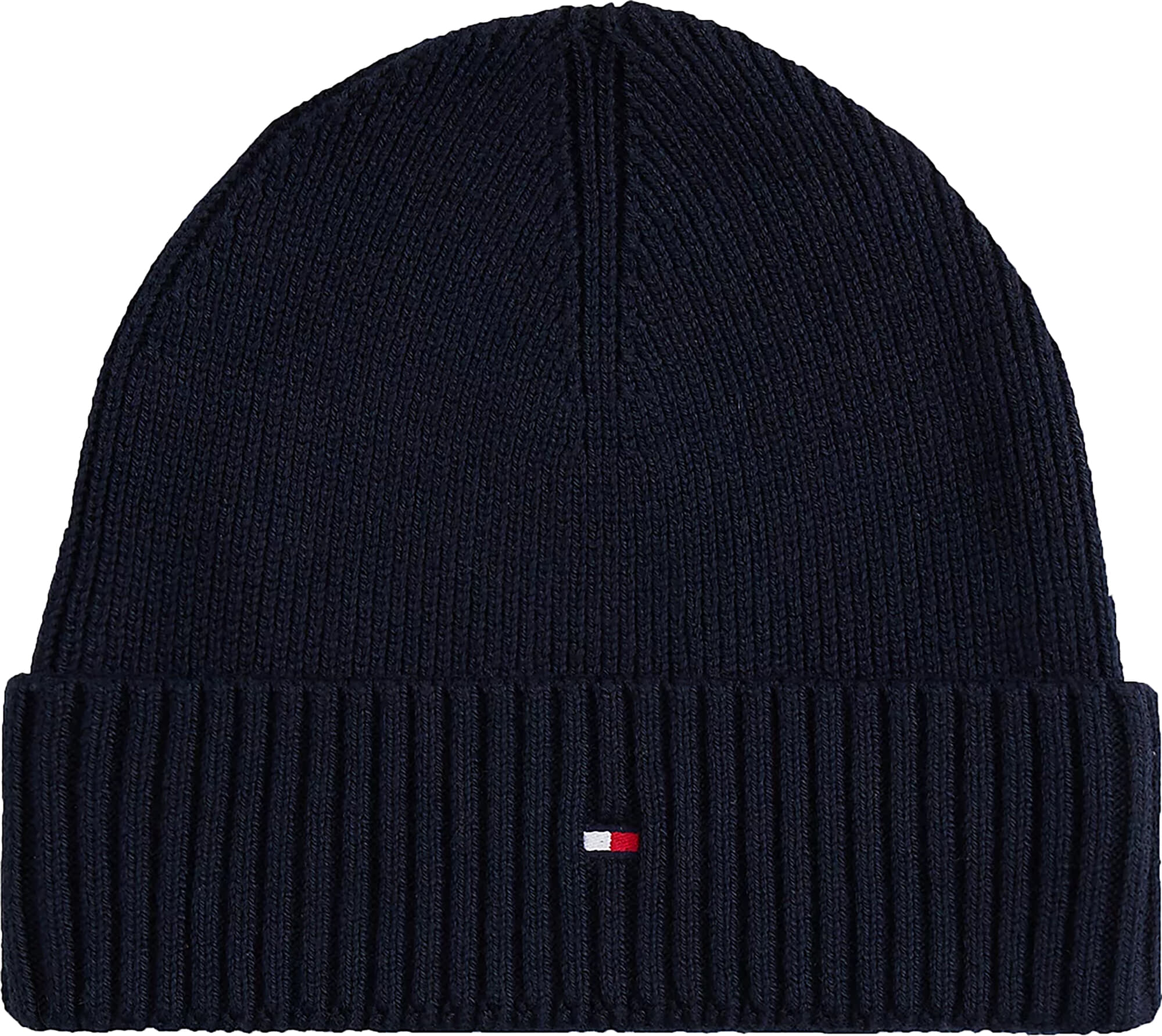 Tommy Hilfiger th flag pima cotton beanie Navy