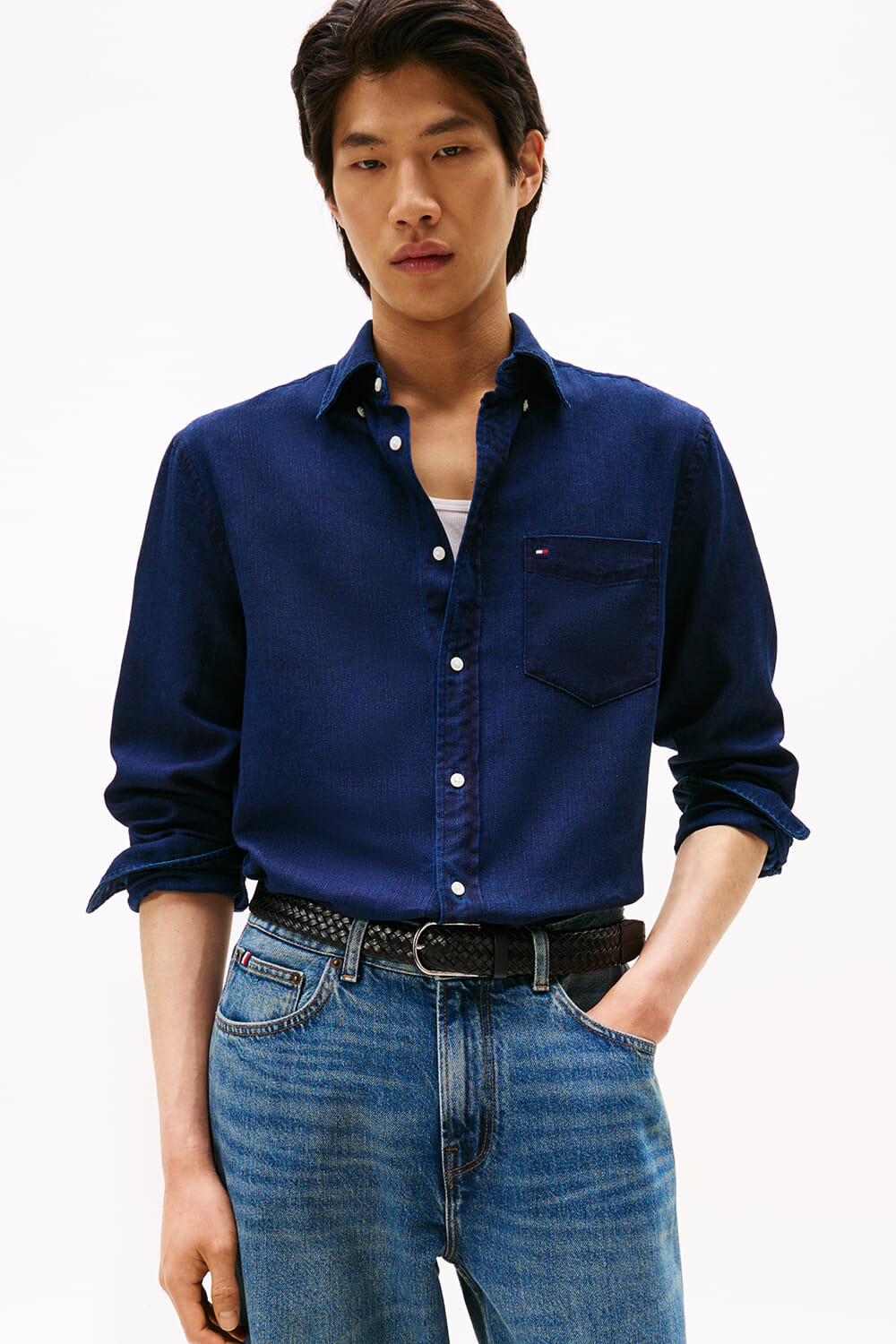 Tommy Hilfiger Overhemd Navy