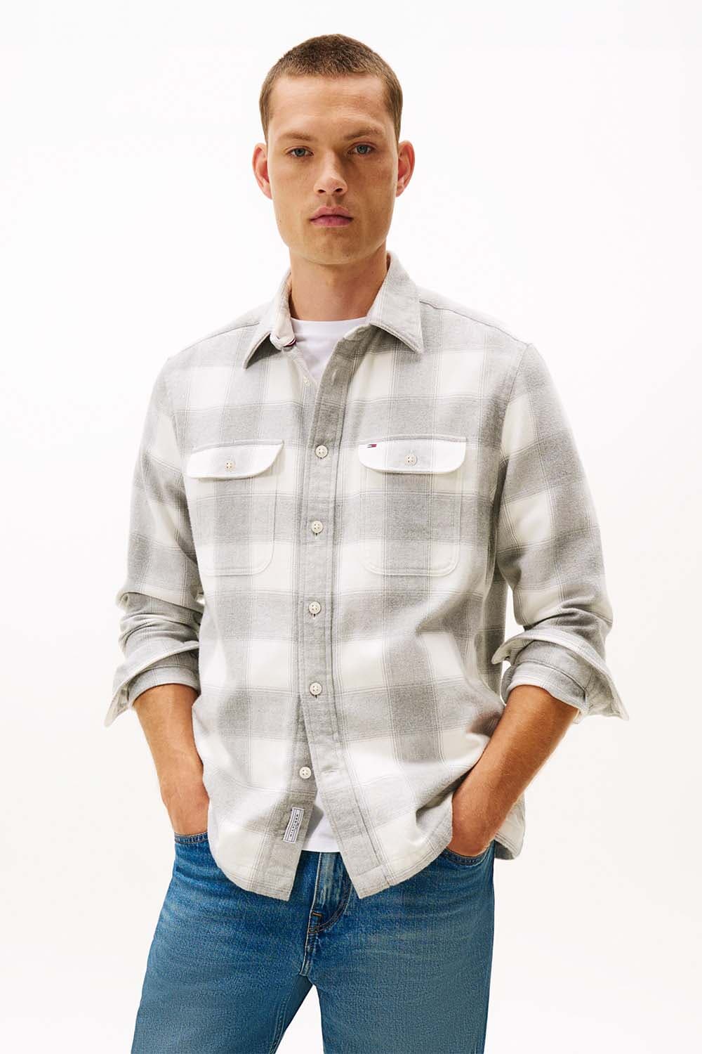 Tommy Hilfiger Overshirt  Grijs
