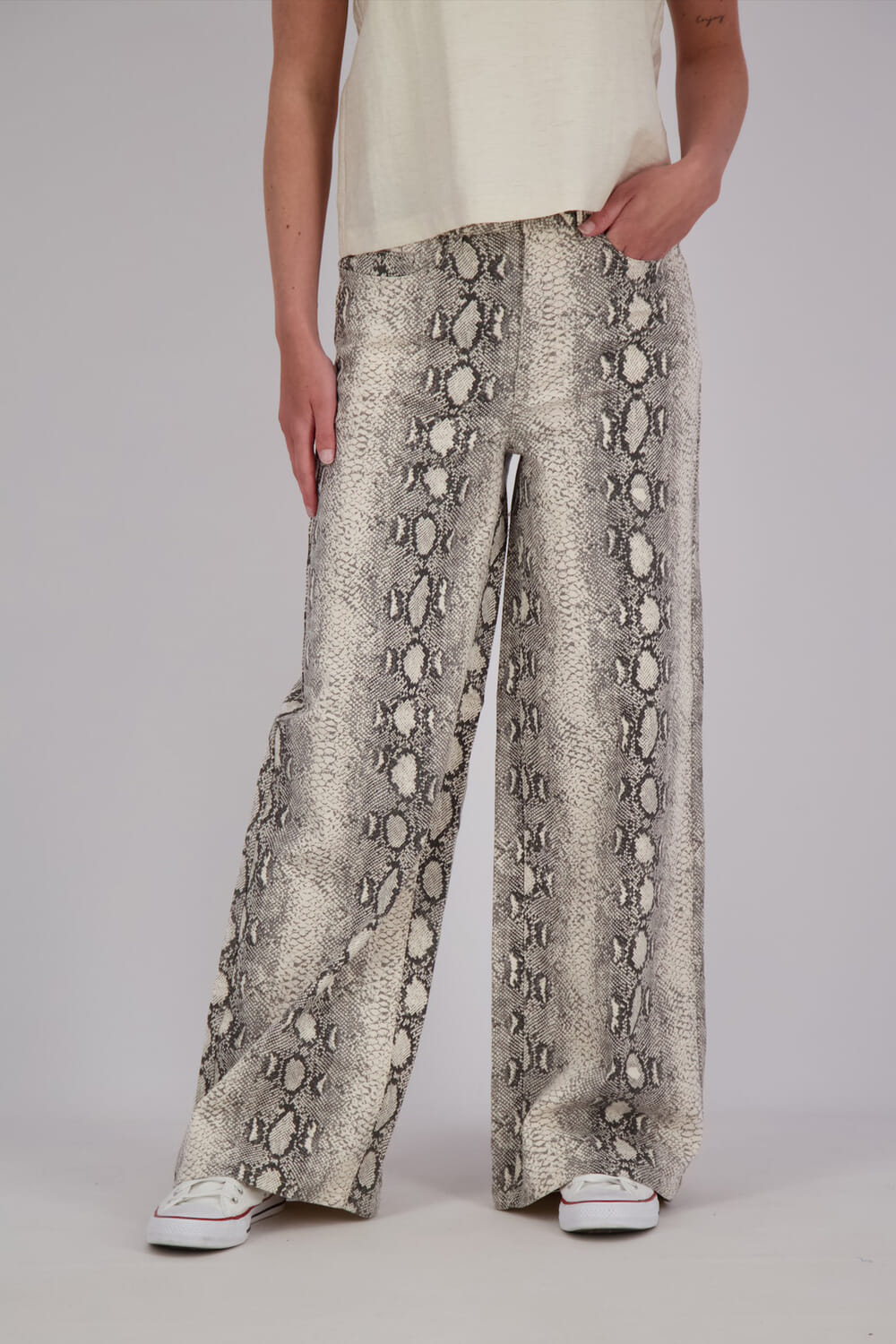 Object Jeans Westi Moji Beate Grijs