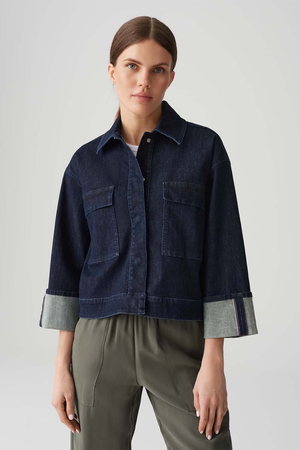Opus Jas Hollice Blauw