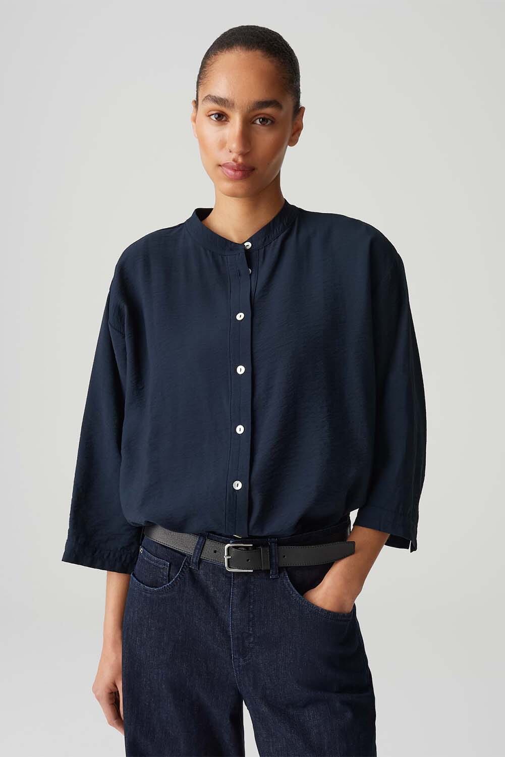 Opus Blouse Fanari Blauw