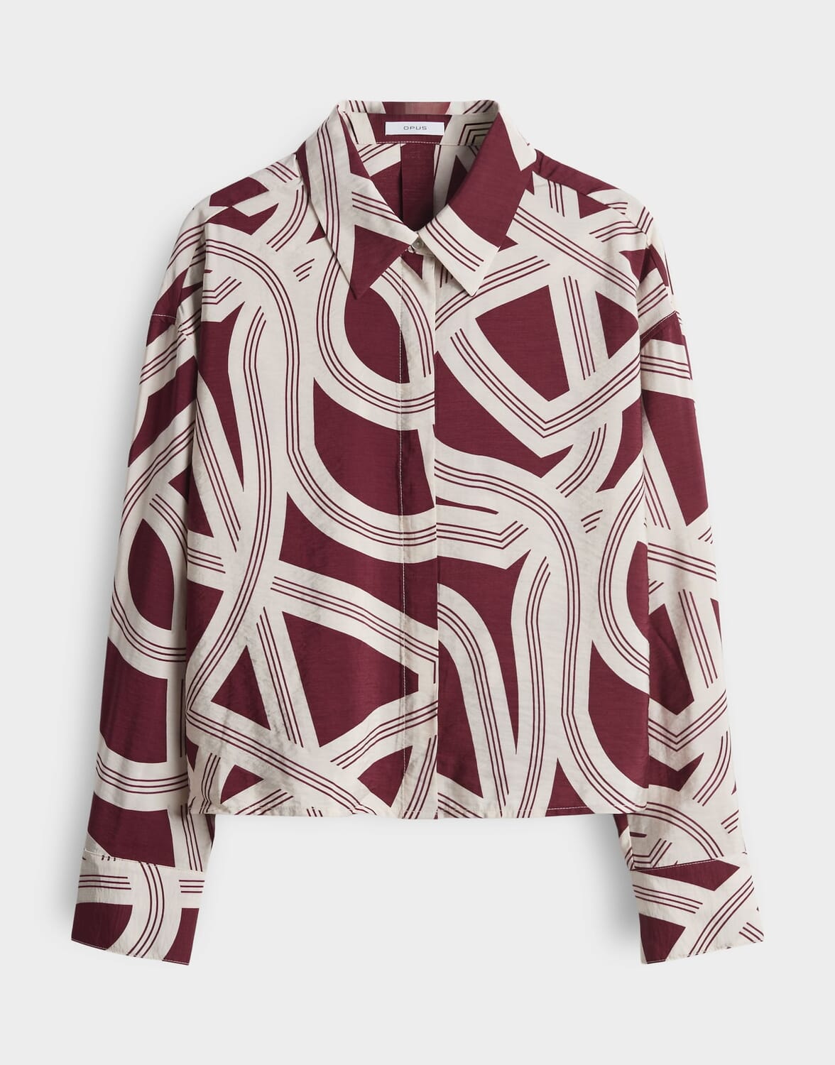 Opus Blouse Famena lane Rood